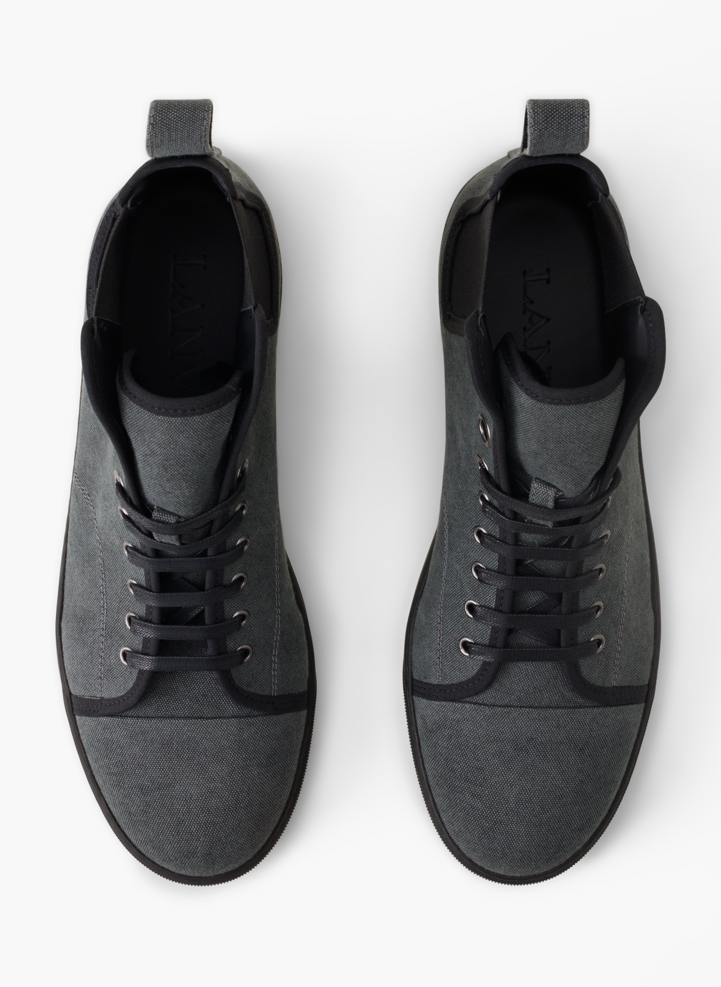High top sneakers dbb1 en canvas LANVIN Noir