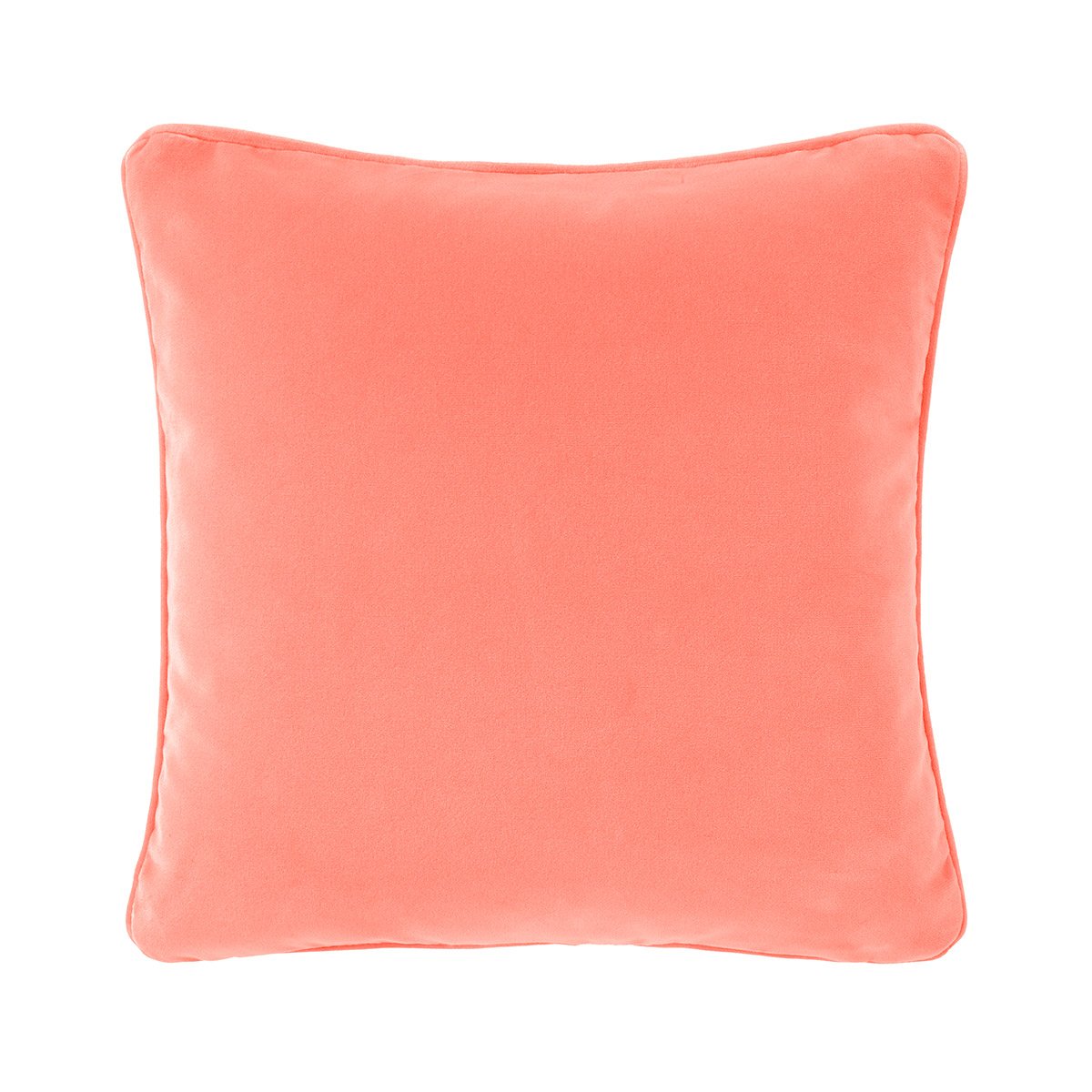 Housse de coussin en velours, divan  Corail
