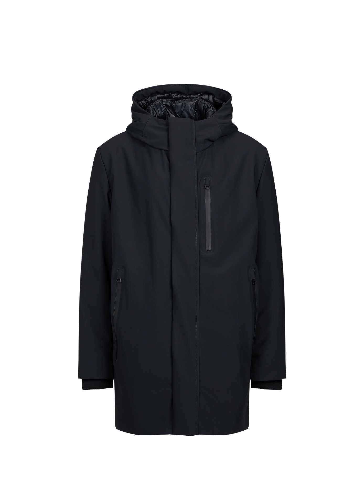Parka diritta con cappuccio STRELLSON Blu