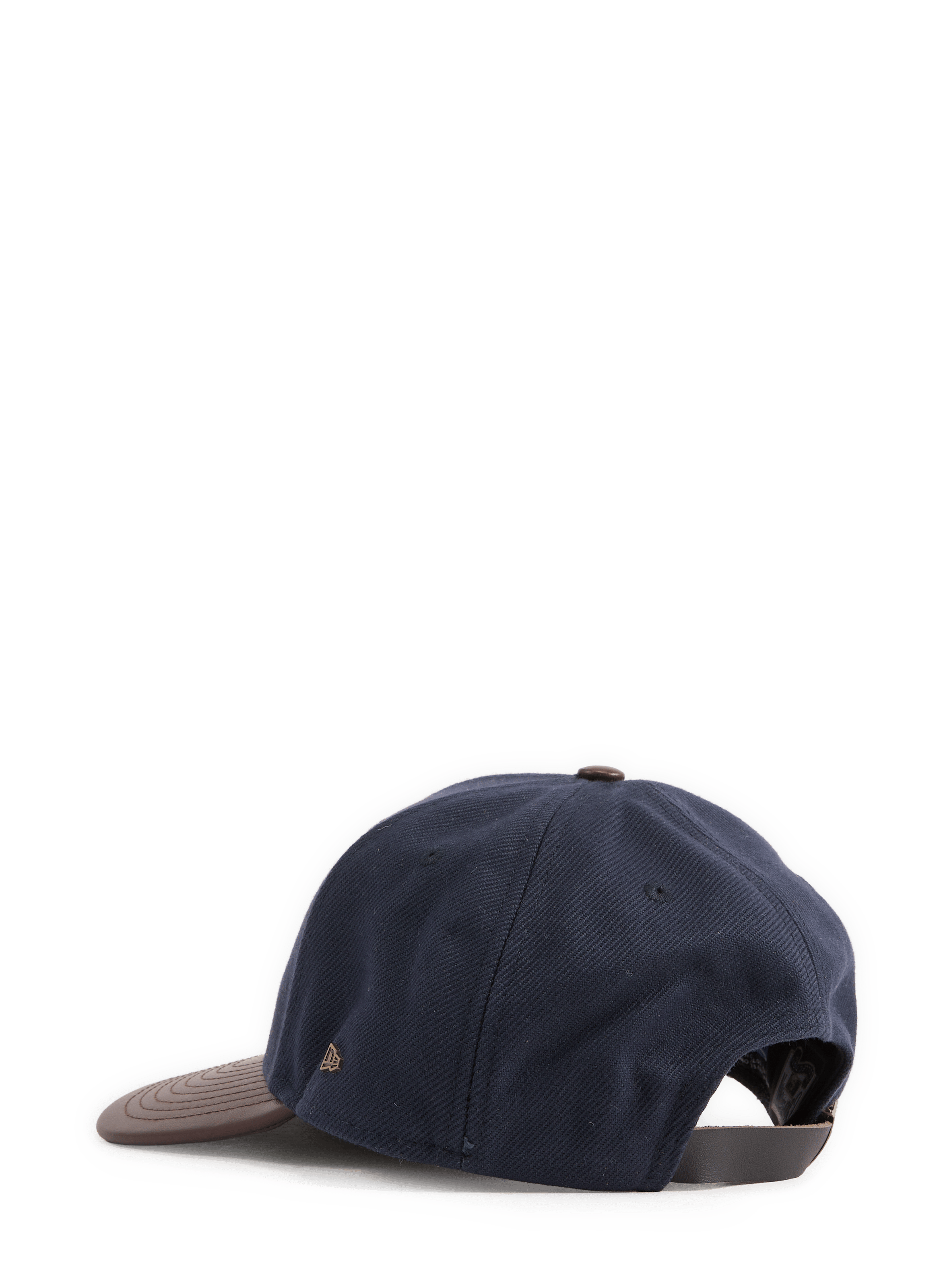 Logo-Embroidered Cotton Baseball Cap NEW ERA Brown