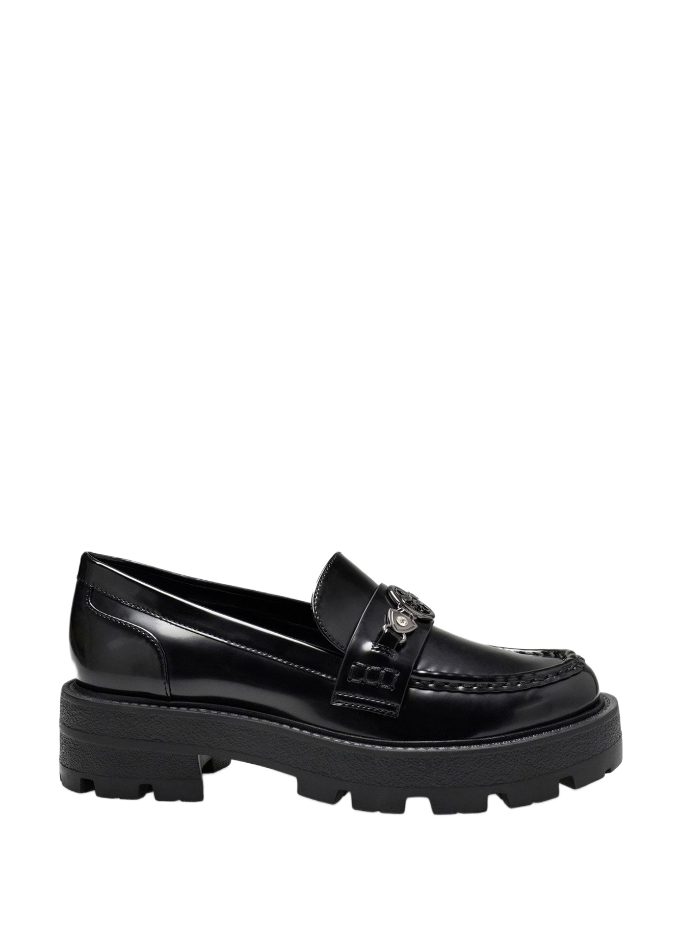 Lug-sole loafers GUESS Black