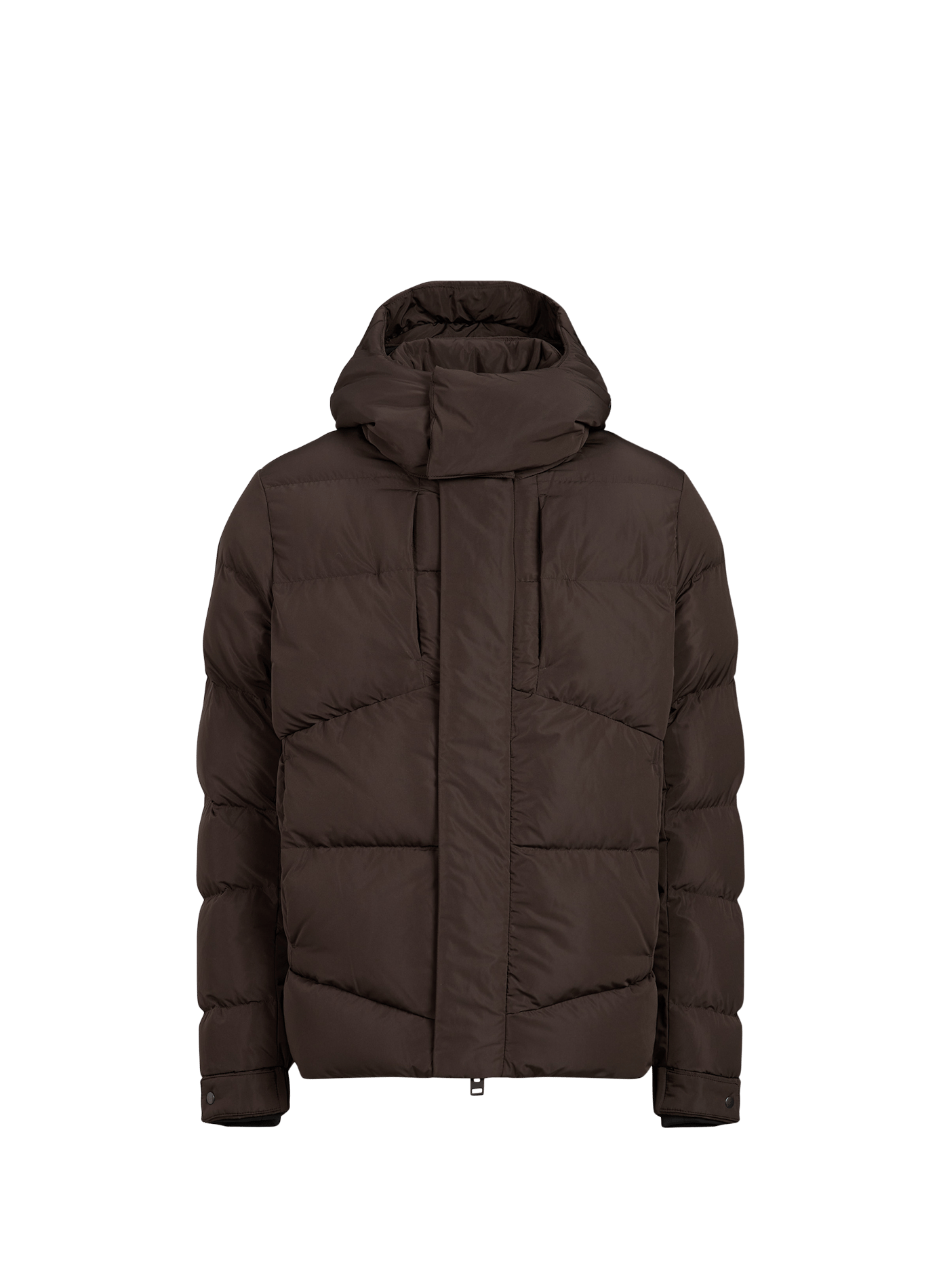 Straight quilted Aitken puffer jacket KRAKATAU Brown