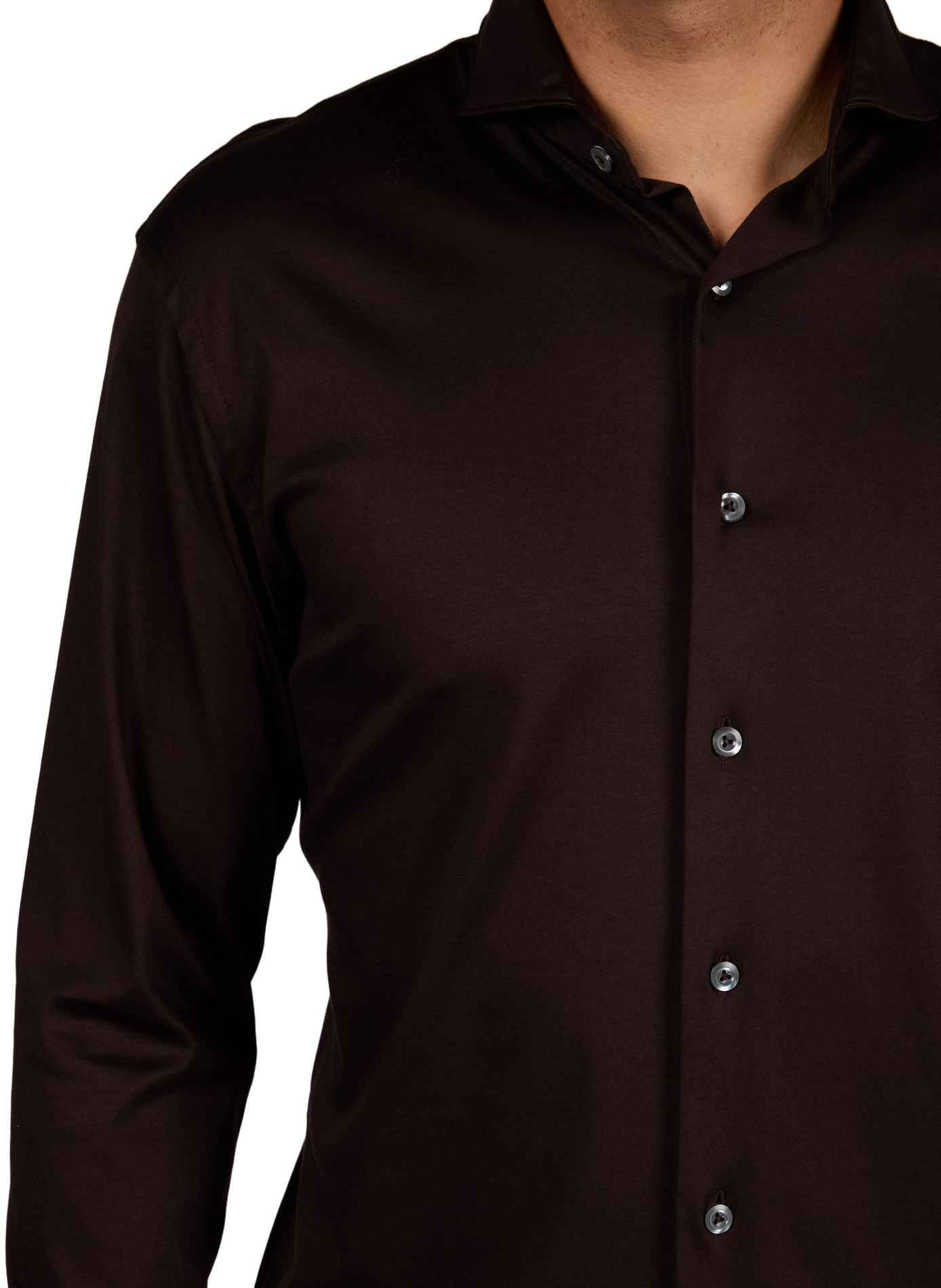 Straight cotton shirt VAN LAACK Beige