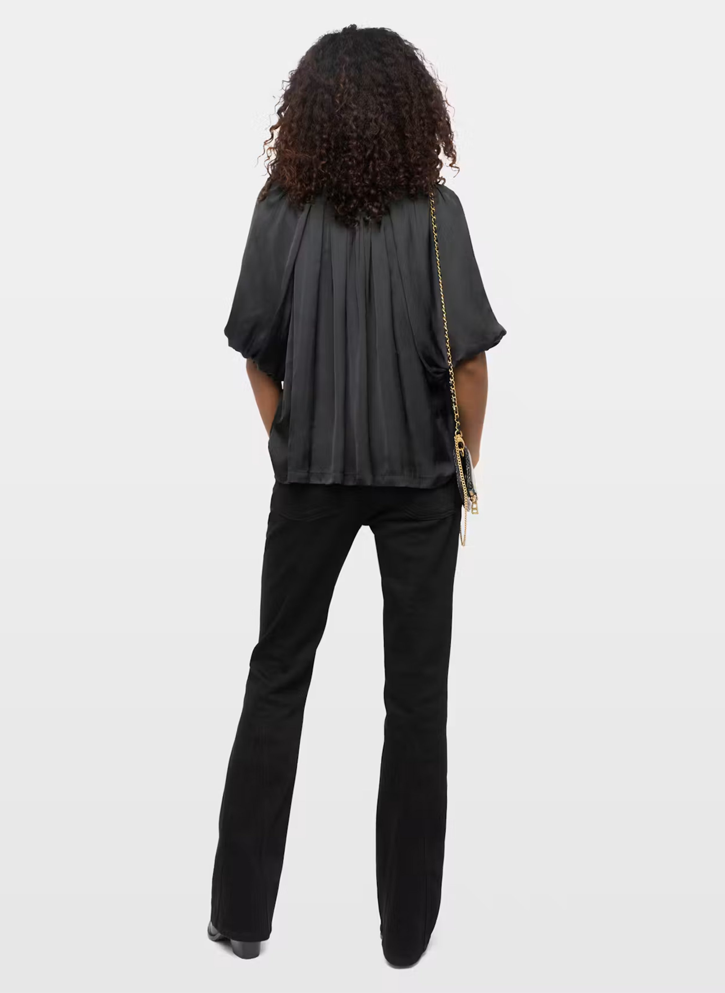 Ruime blouse met V-hals ZADIG&VOLTAIRE Zwart