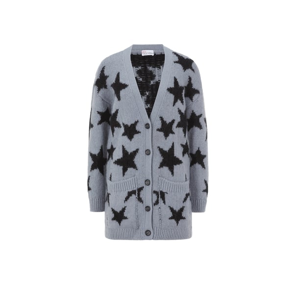 Cardigan à imprimé étoiles