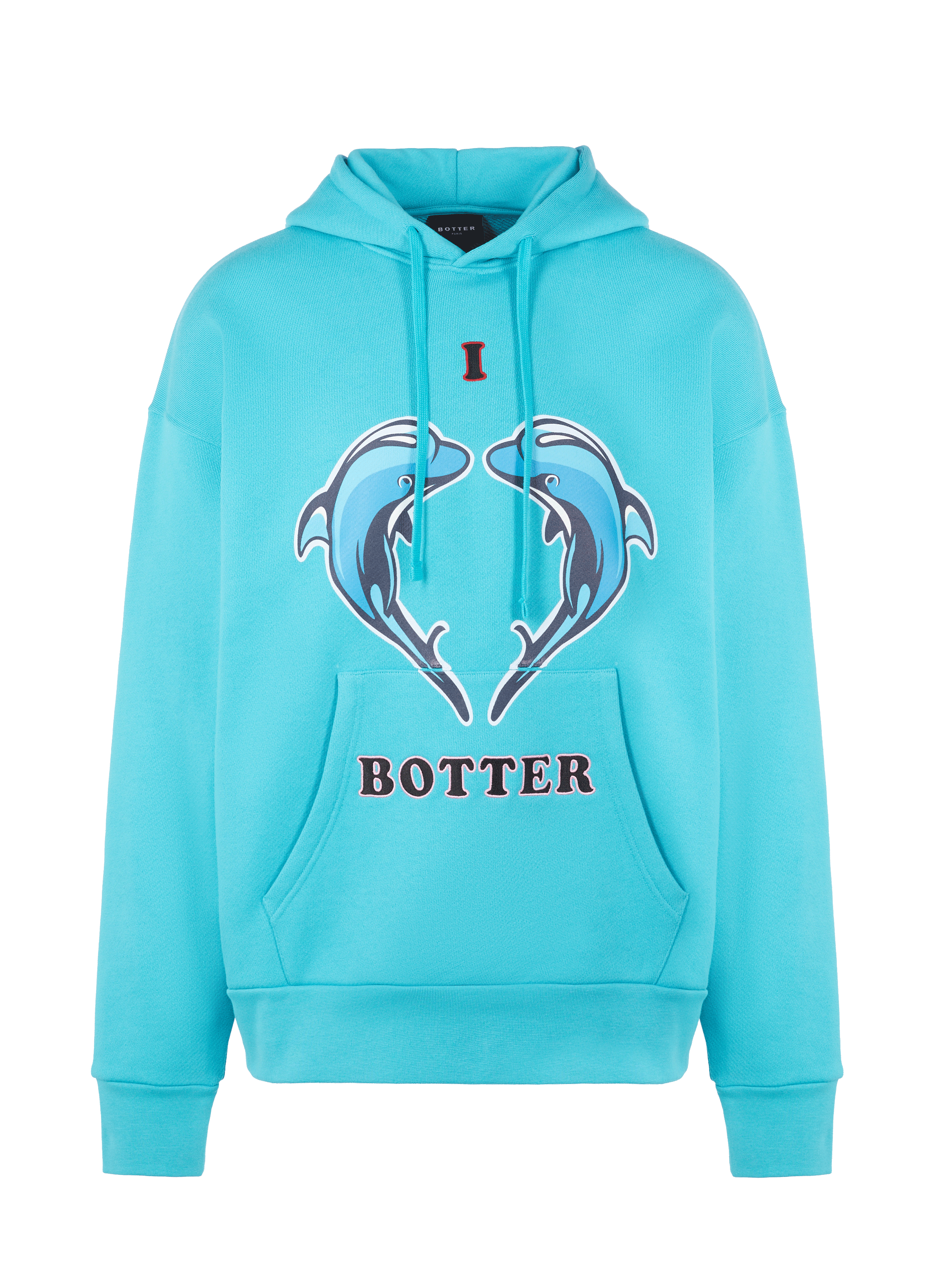 Hoodie imprimé en coton biologique