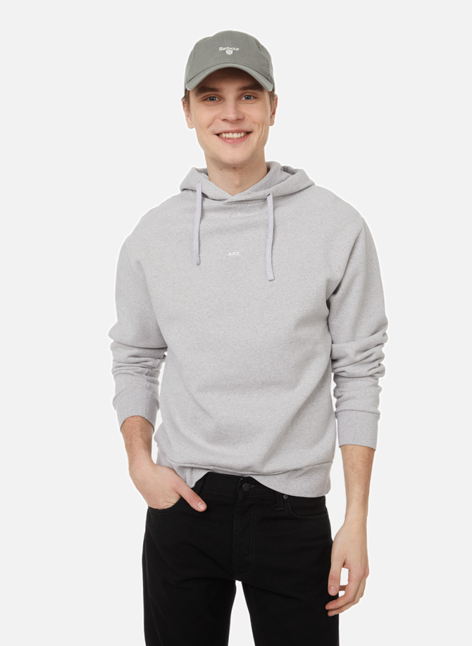 Larry cotton jersey hoodie A.P.C.