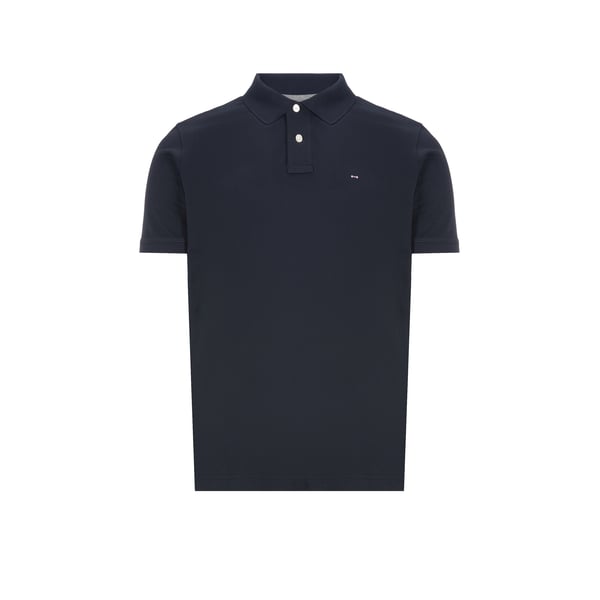 Polo uni en piqué de coton