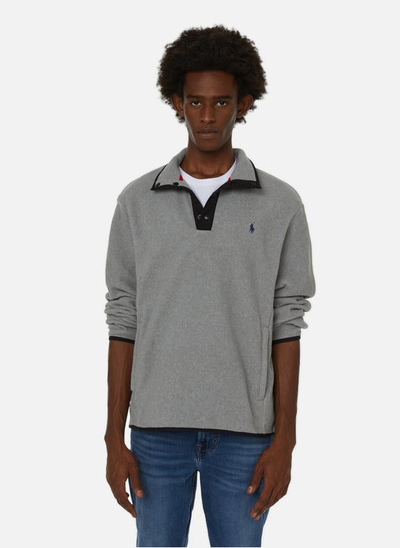 Grey ralph sales lauren jumper mens