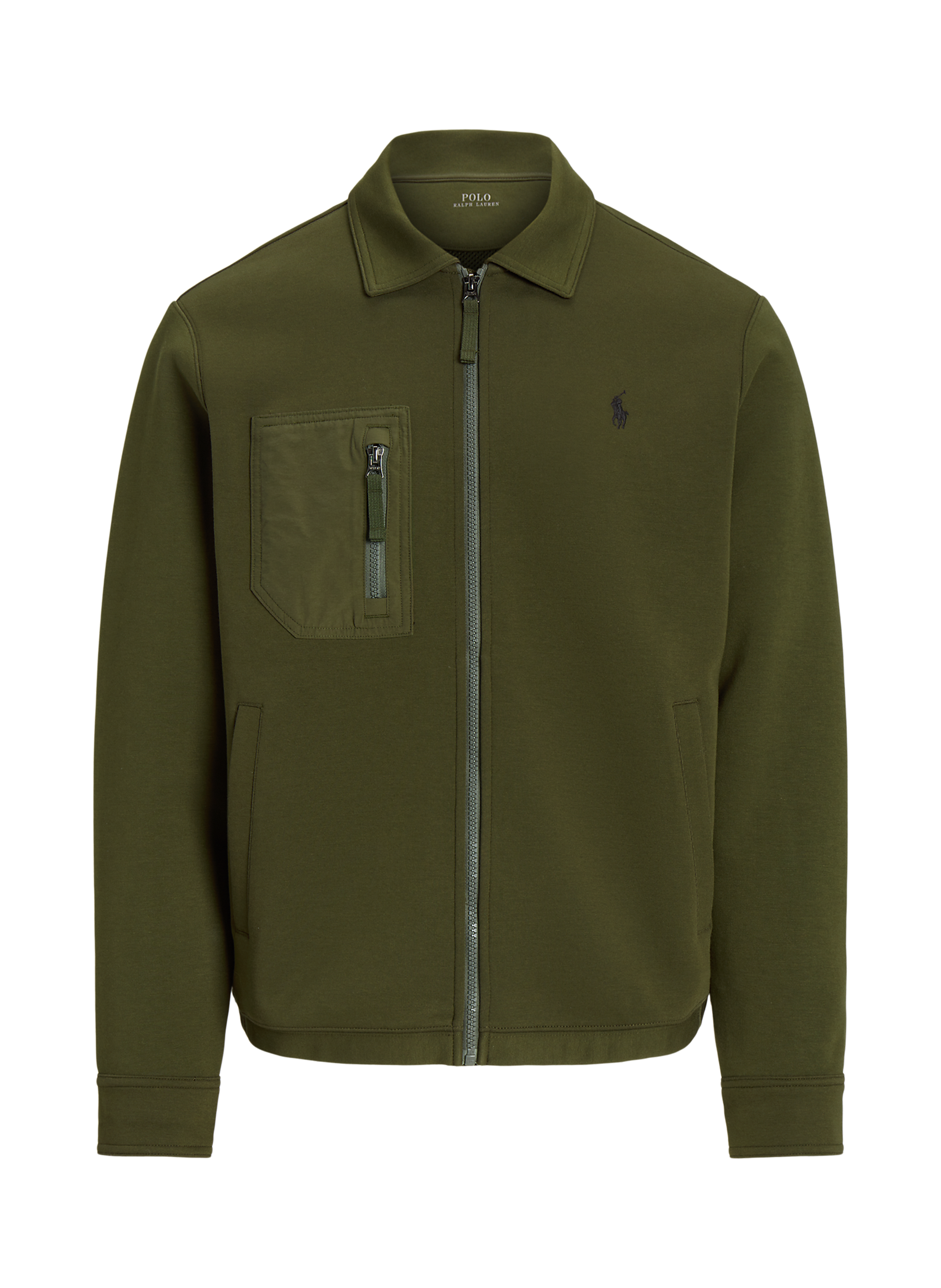 Sweatshirt à glissière en coton