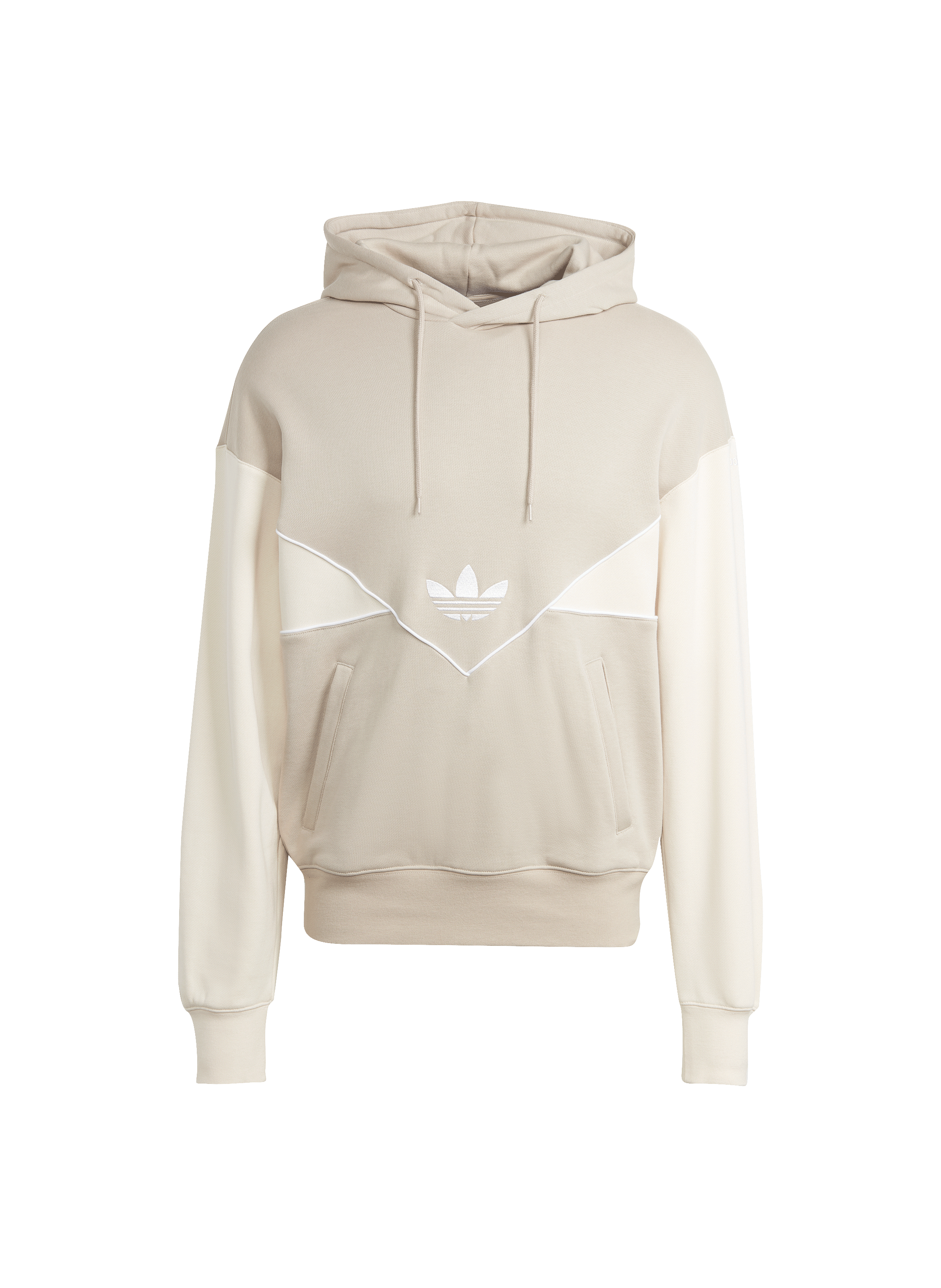 Hoodie à logo bicolore