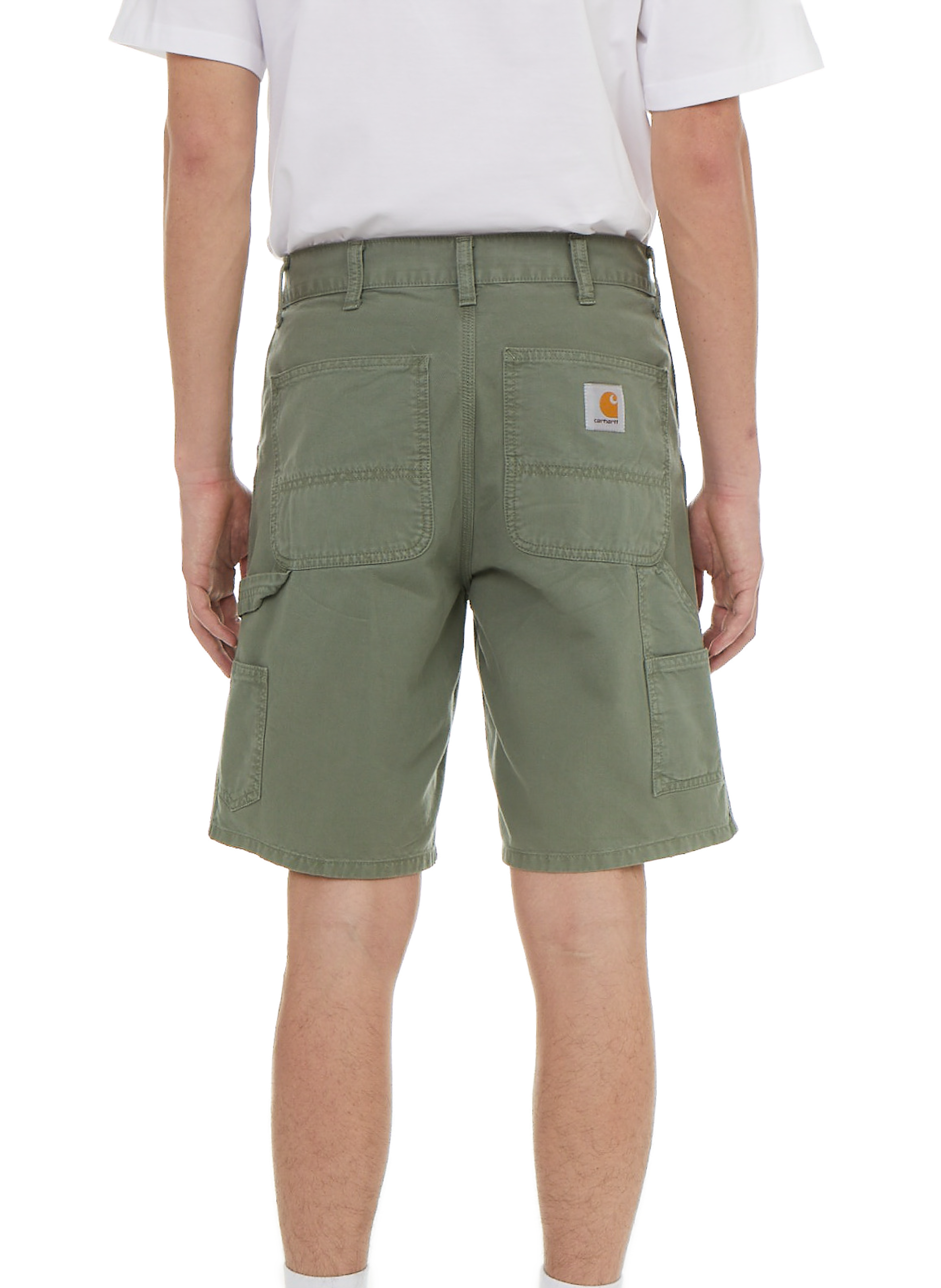 Short en coton CARHARTT WIP Kaki