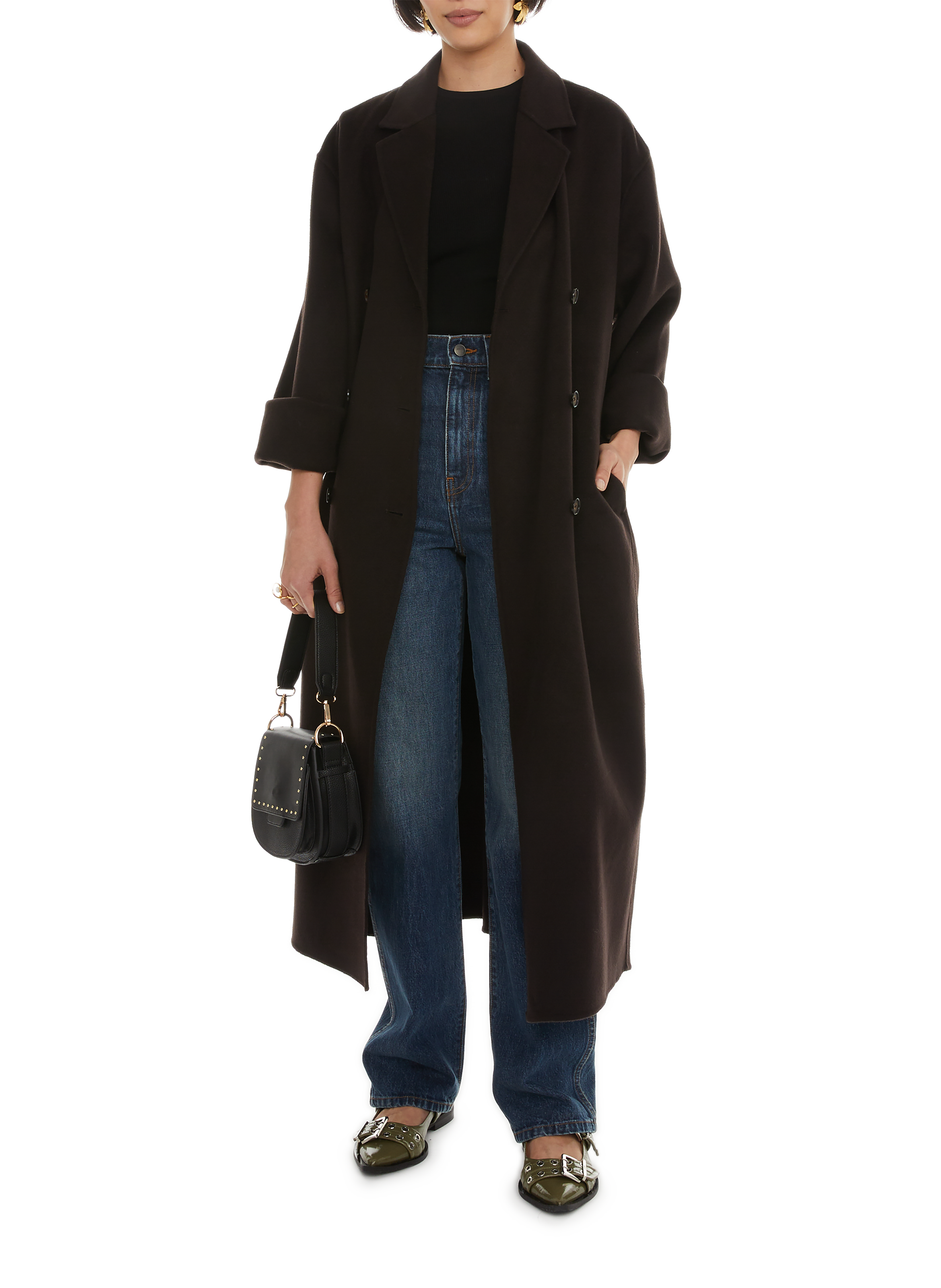 Sac à bandoulière  AU PRINTEMPS PARIS Noir