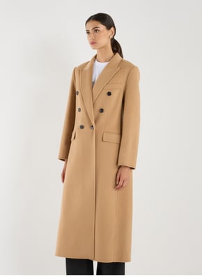 Manteau long en laine et cachemire VICTORIA BECKHAM Manteau long en laine et cachemire VICTORIA BECKHAM