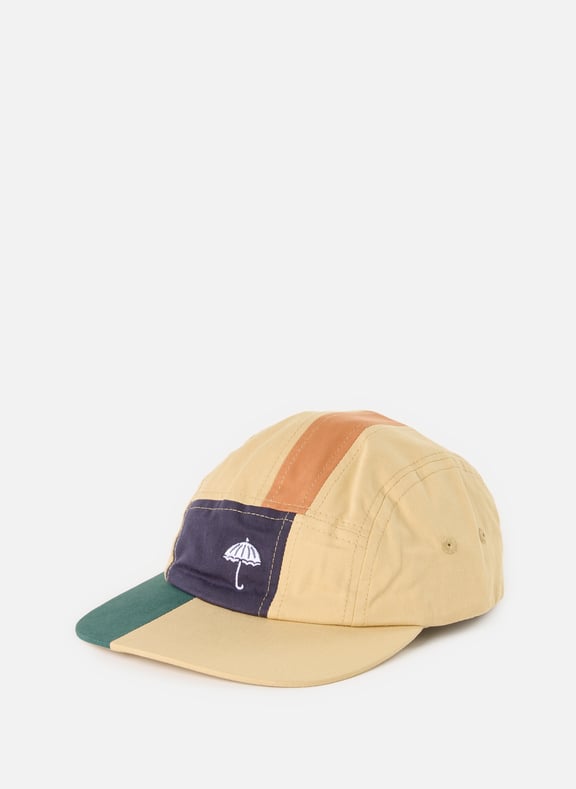 Casquette brodée en coton Beige by HELAS CAPS HELAS CAPS Casquette brodée en coton Beige