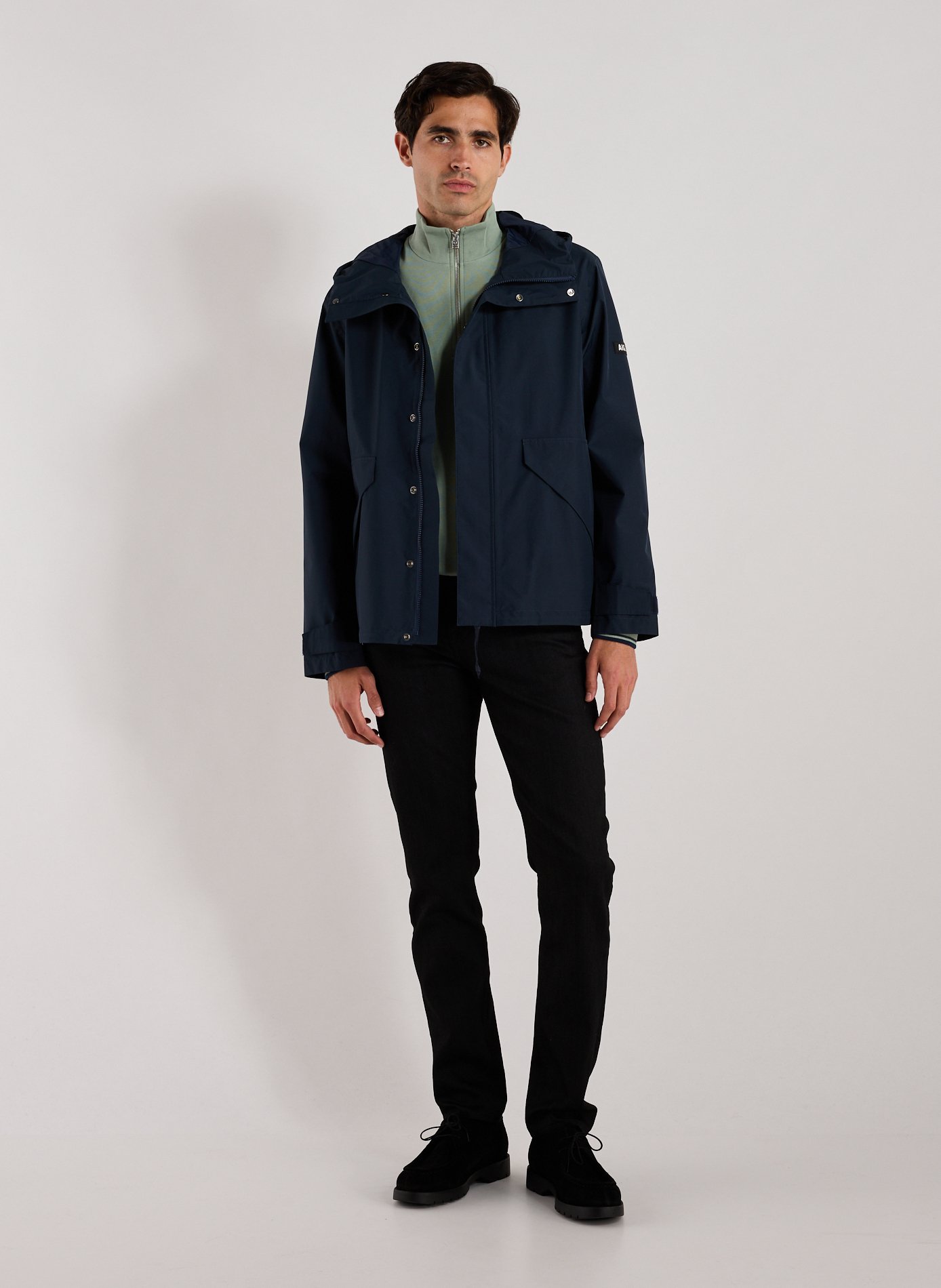 Parka ample à capuche AIGLE Bleu