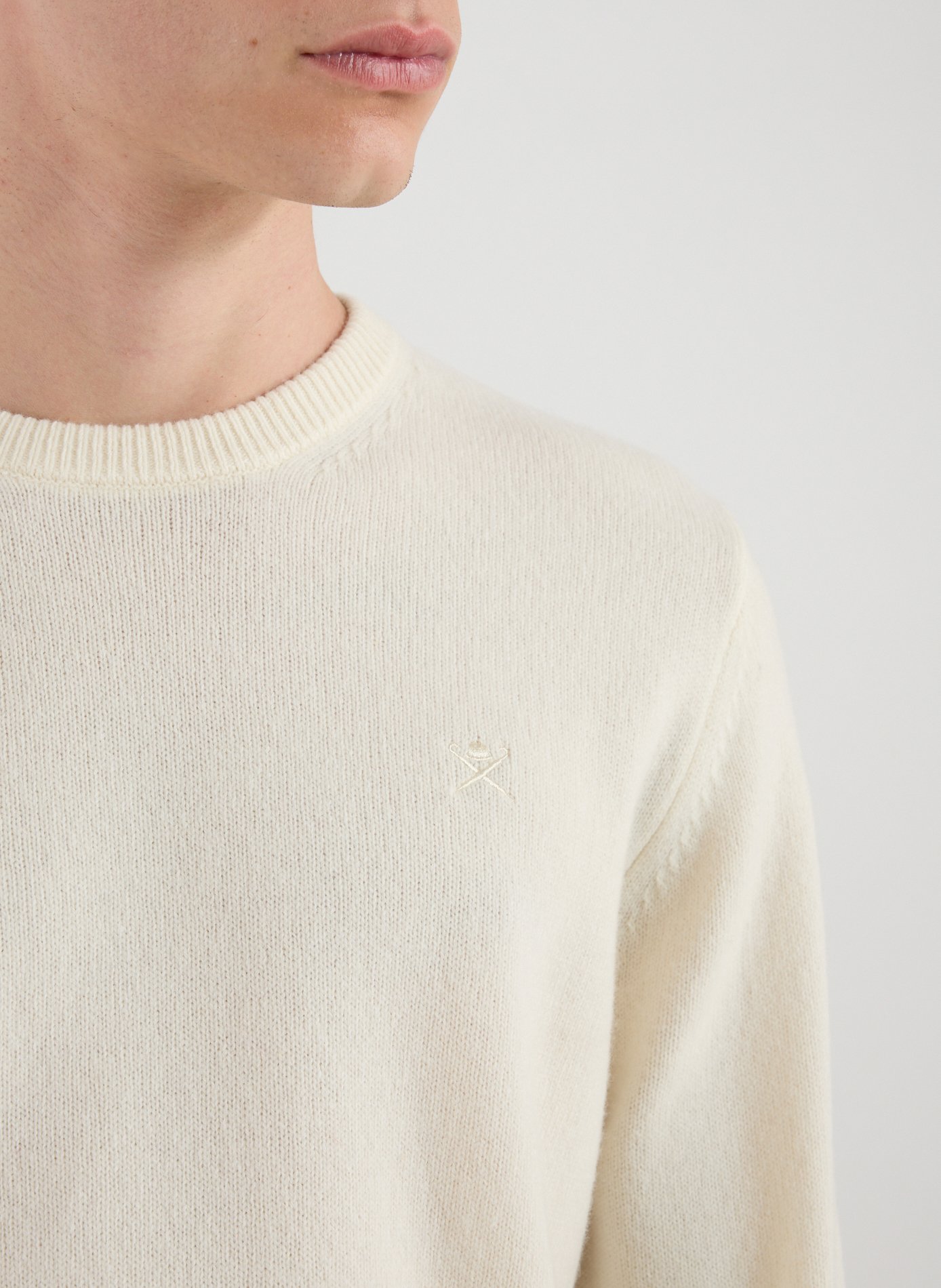 Crew-neck jumper HACKETT White