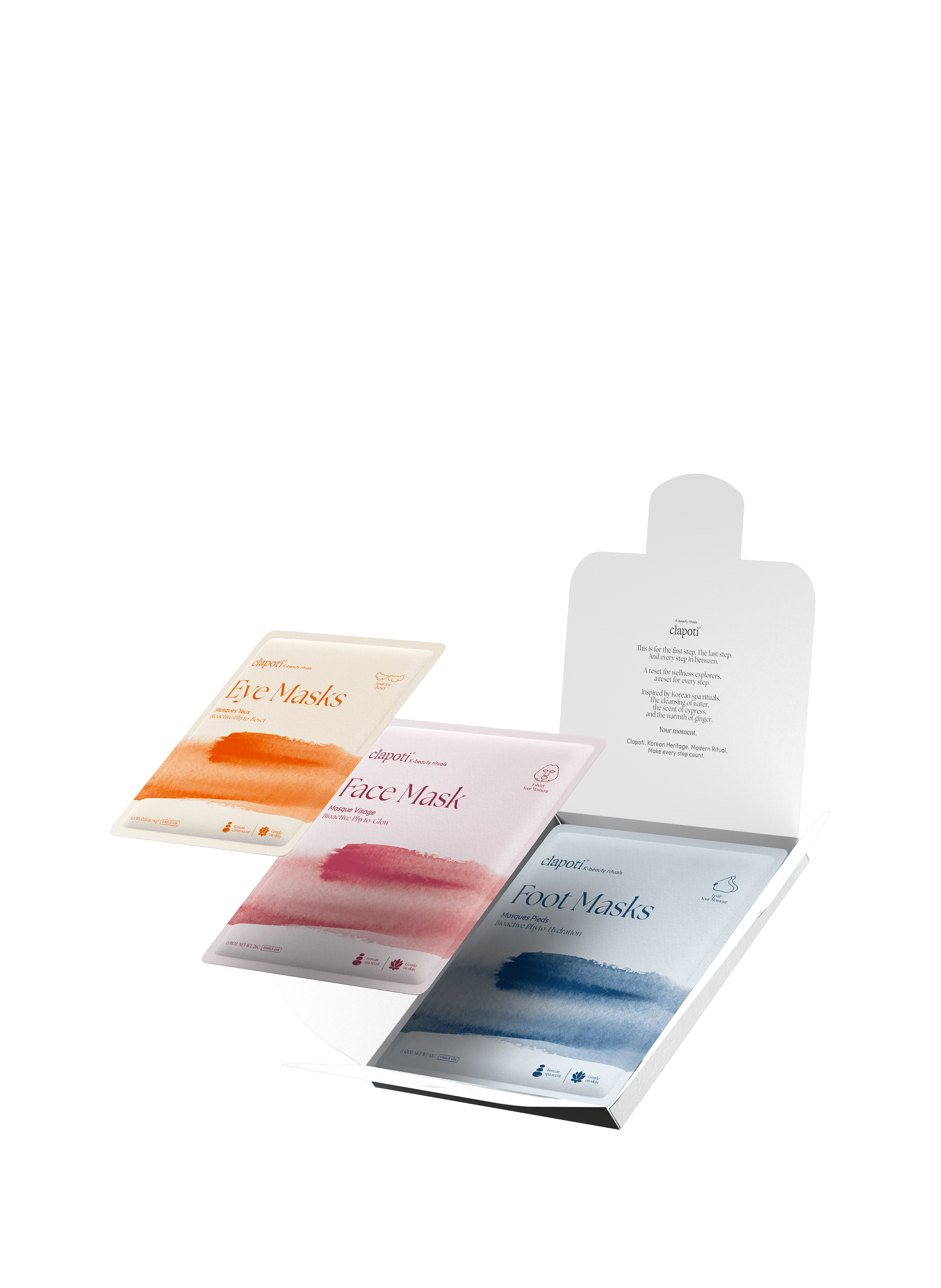 Ritual Set of 3 Masks CLAPOTI No color