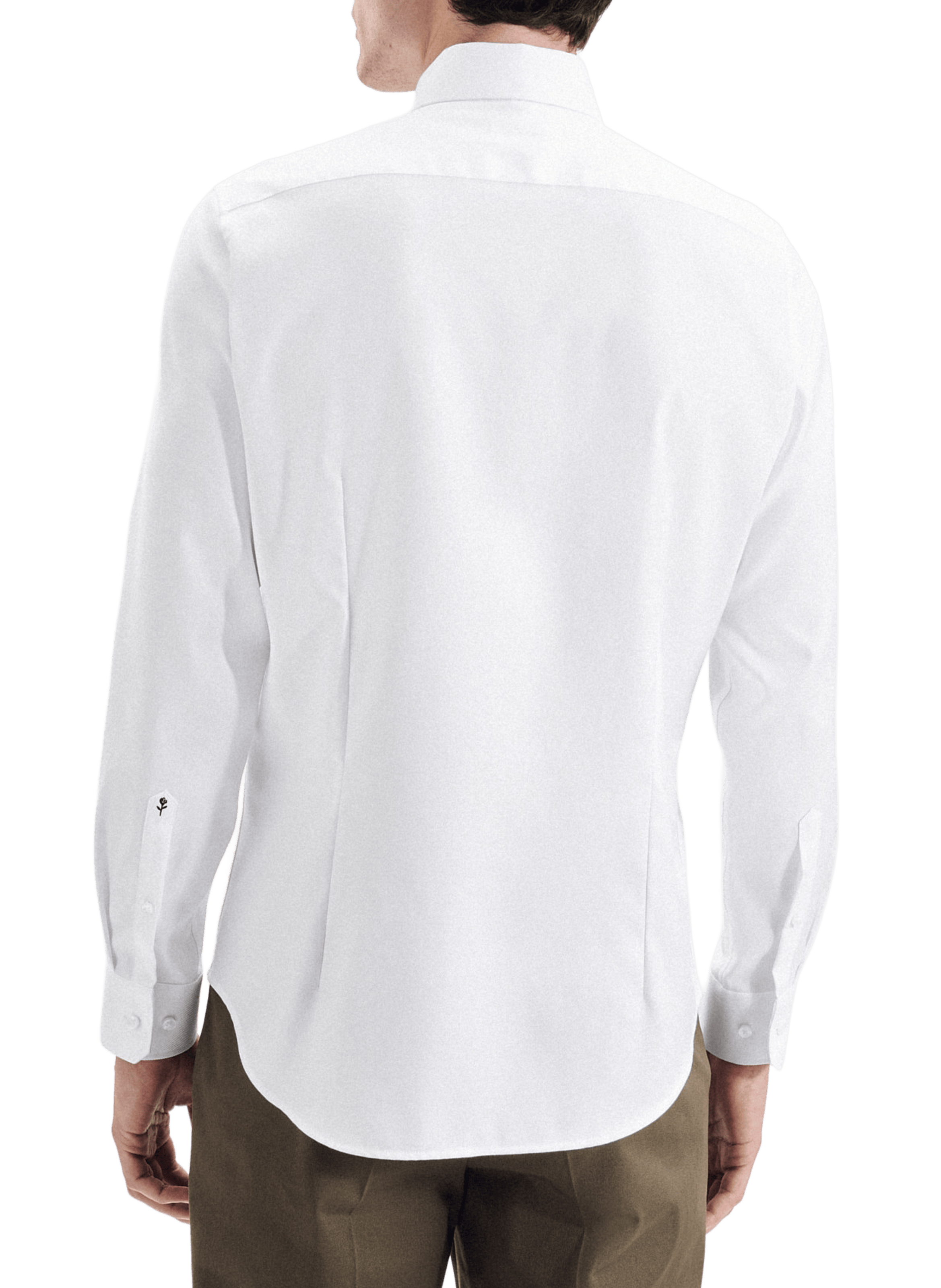 Kent-collar shirt SEIDENSTICKER White