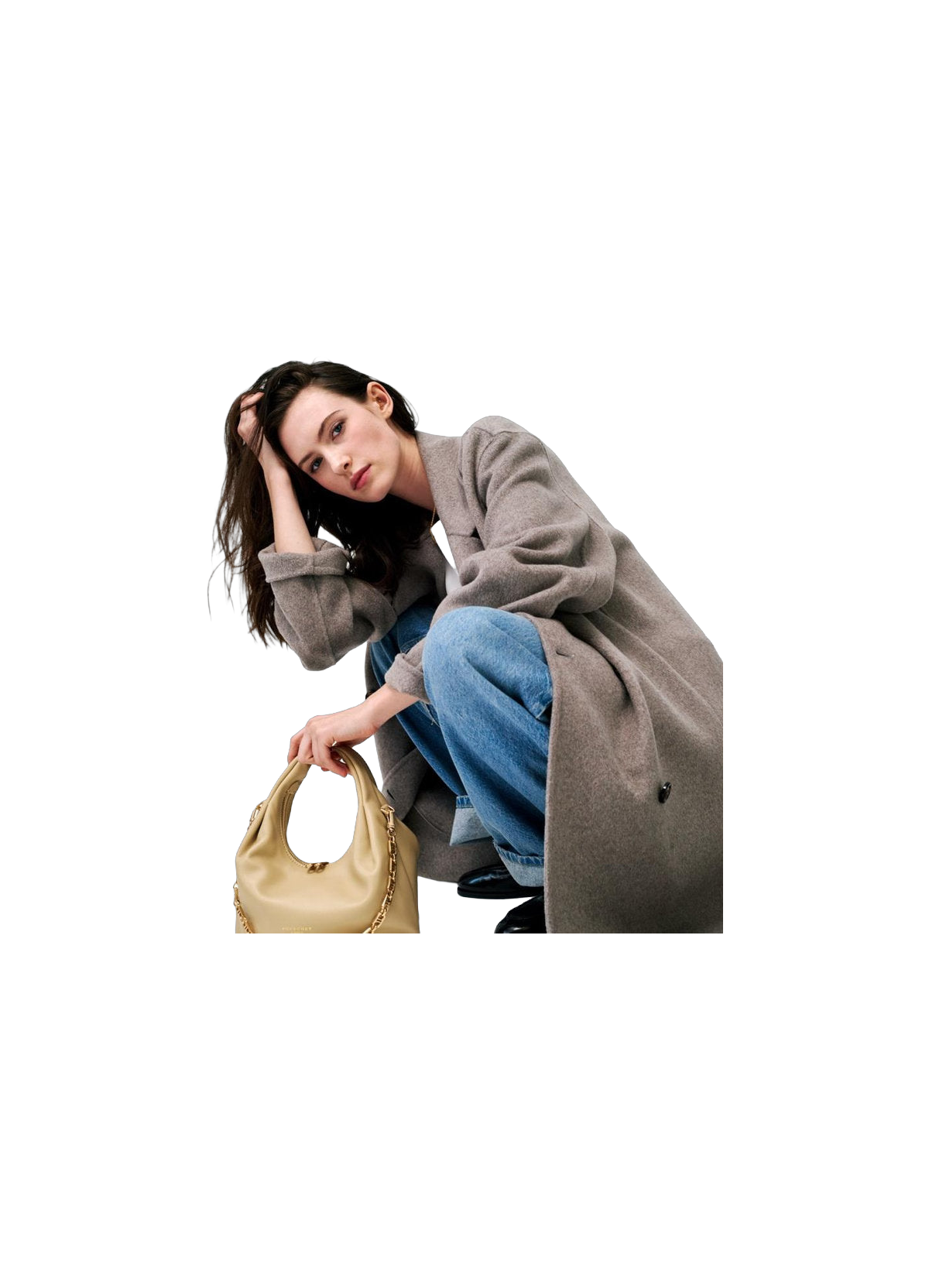 Arche  porté main noir POURCHET Beige