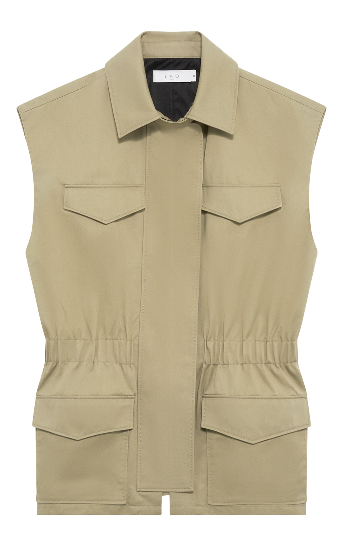 Veste droite col classique iziel IRO Gris