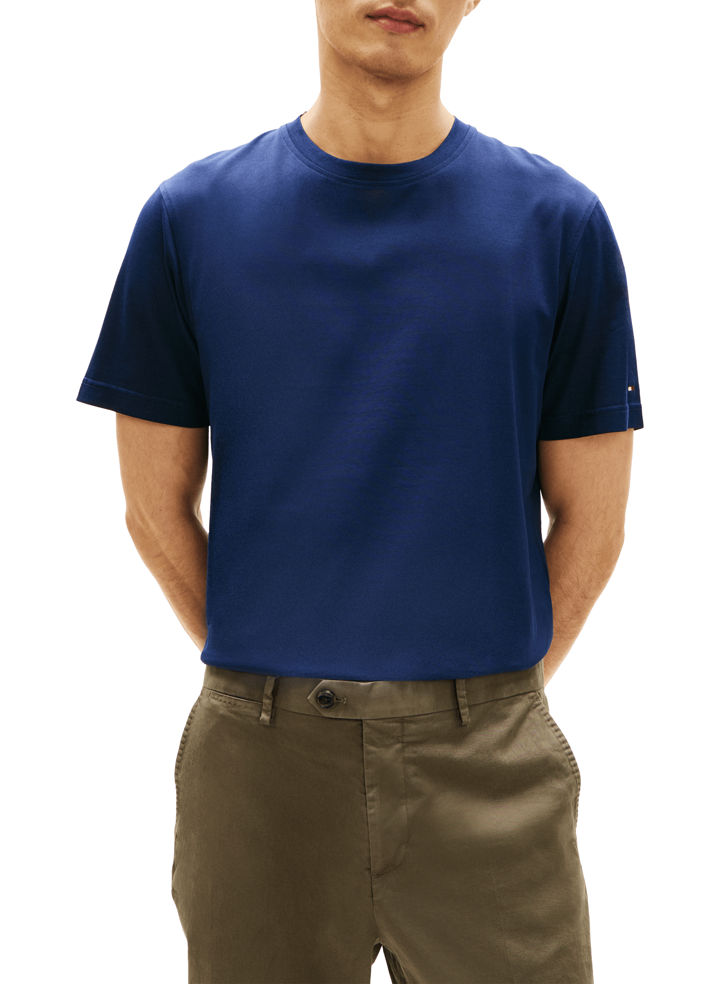 Short-Sleeve Cotton T-Shirt  TOMMY HILFIGER Blue
