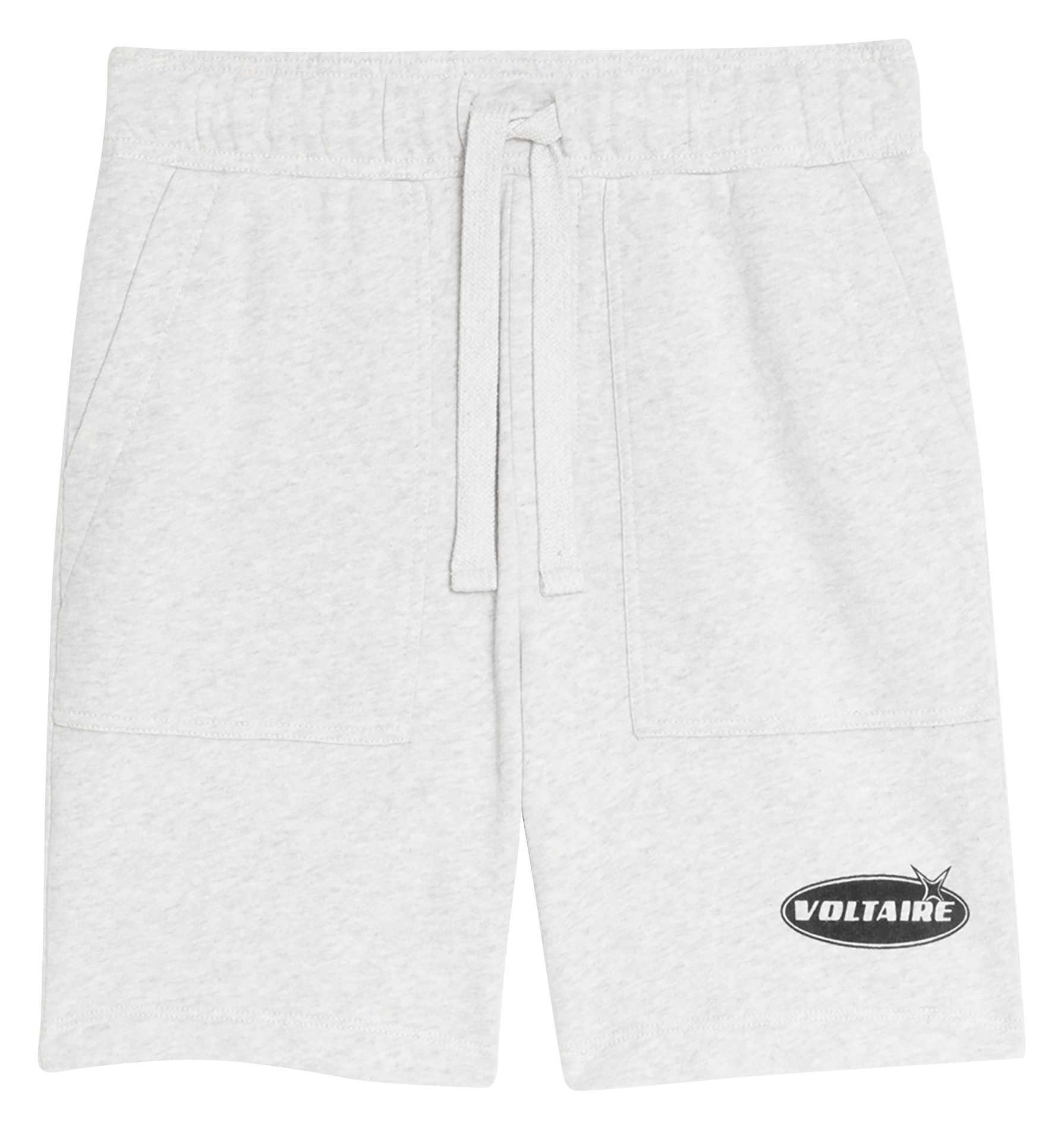 Short droit en coton pablo ZADIG&VOLTAIRE Gris
