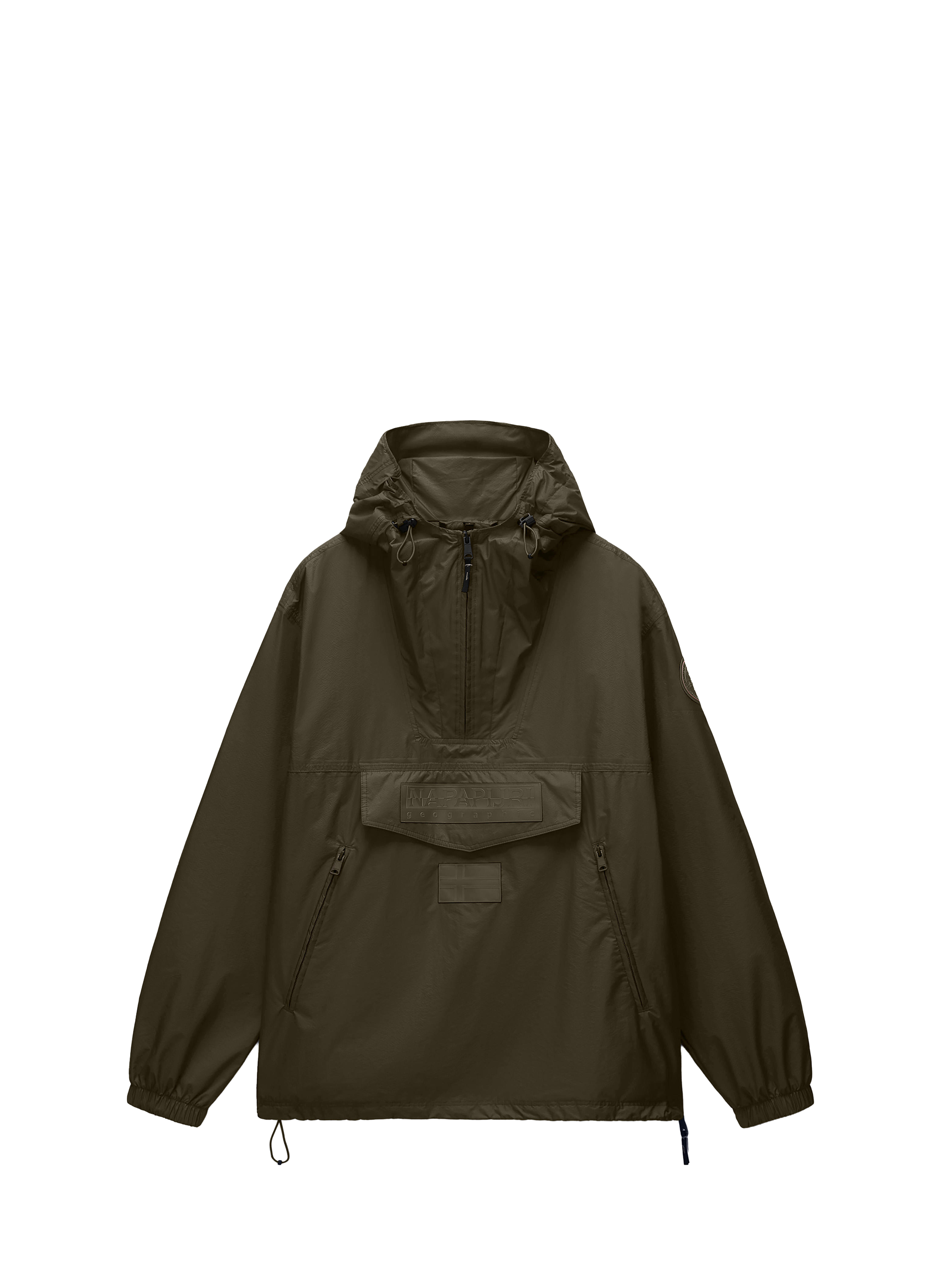 Veste anorak Rainforest à capuche NAPAPIJRI Kaki