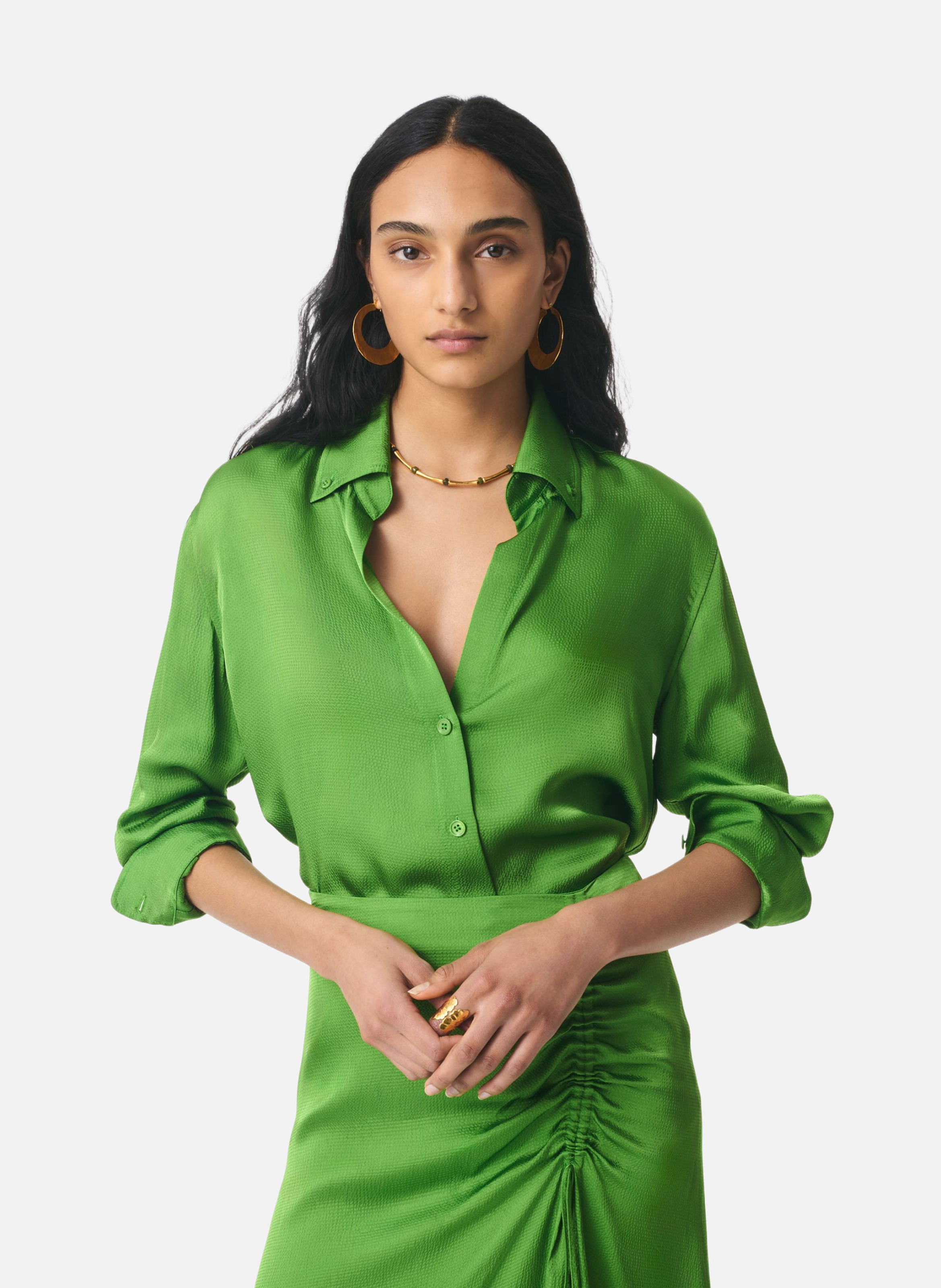 Chemise druyat VANESSA BRUNO Vert