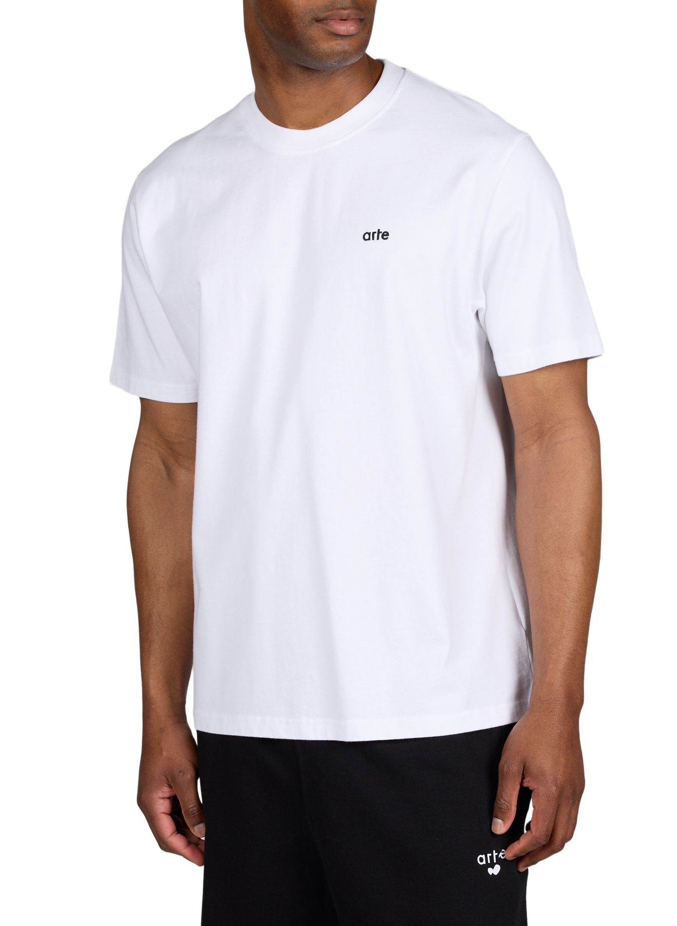 T-shirt imprimé au dos en coton ARTE ANTWERP Blanc