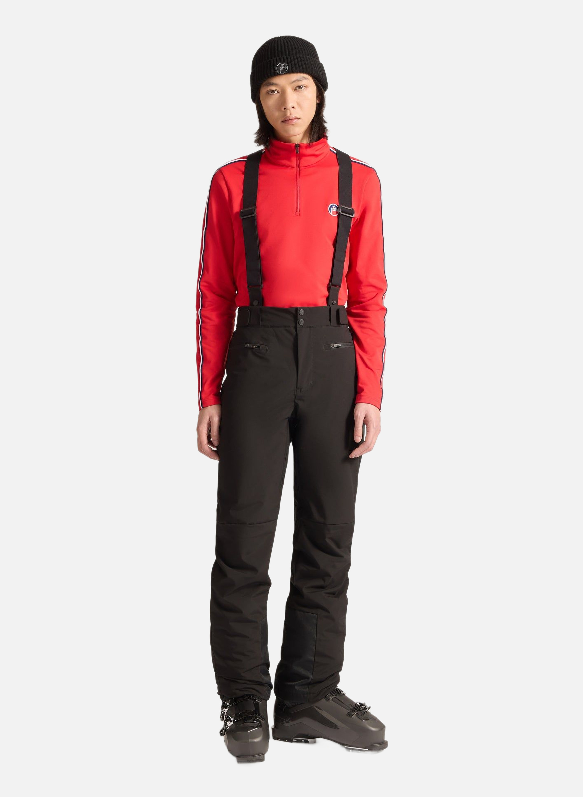 Pantalon de ski tomaso coupe regular FUSALP Noir