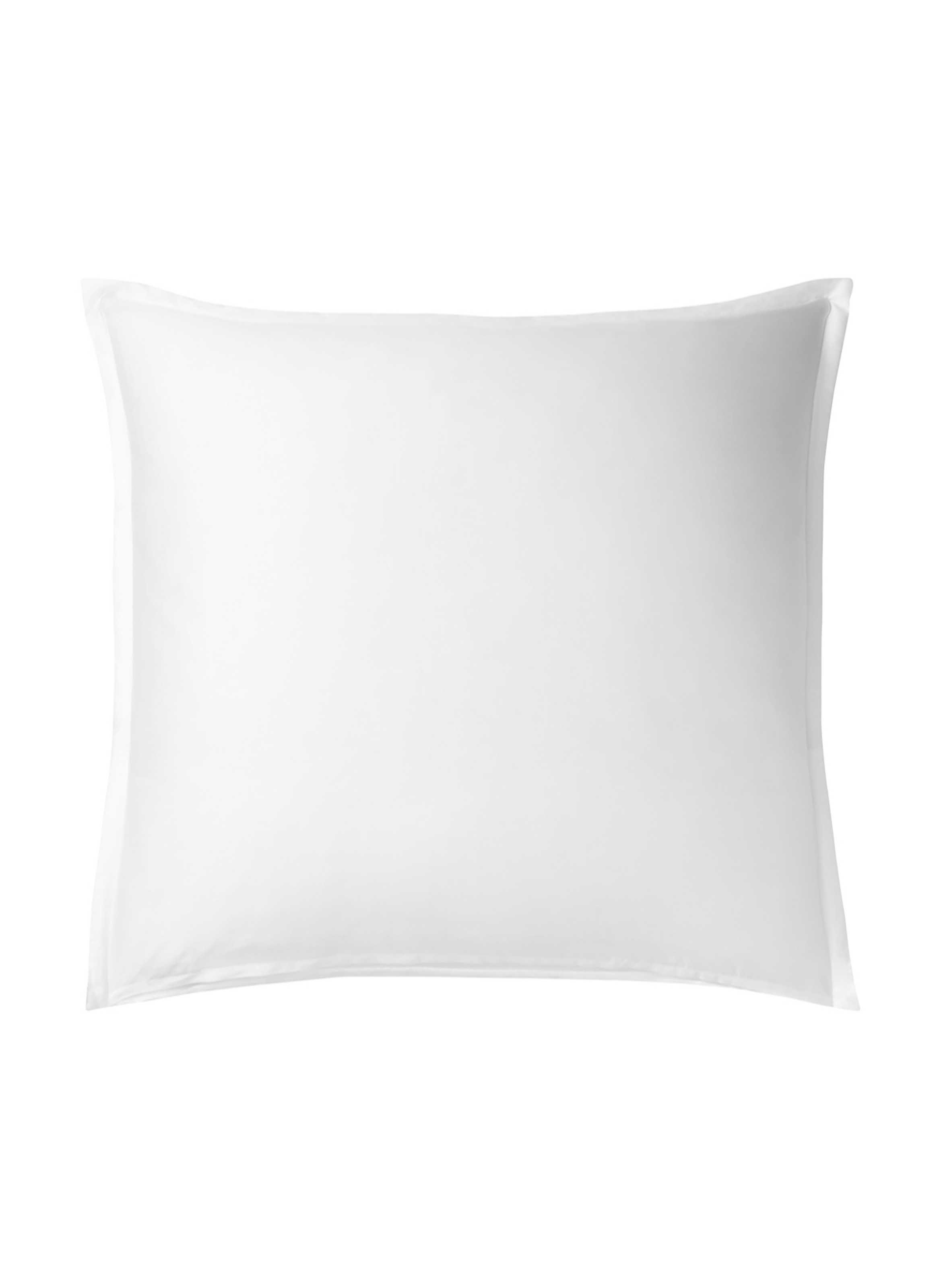 Taie d'oreiller imprimée en satin de coton bio, amazone ALEXANDRE TURPAULT Blanc