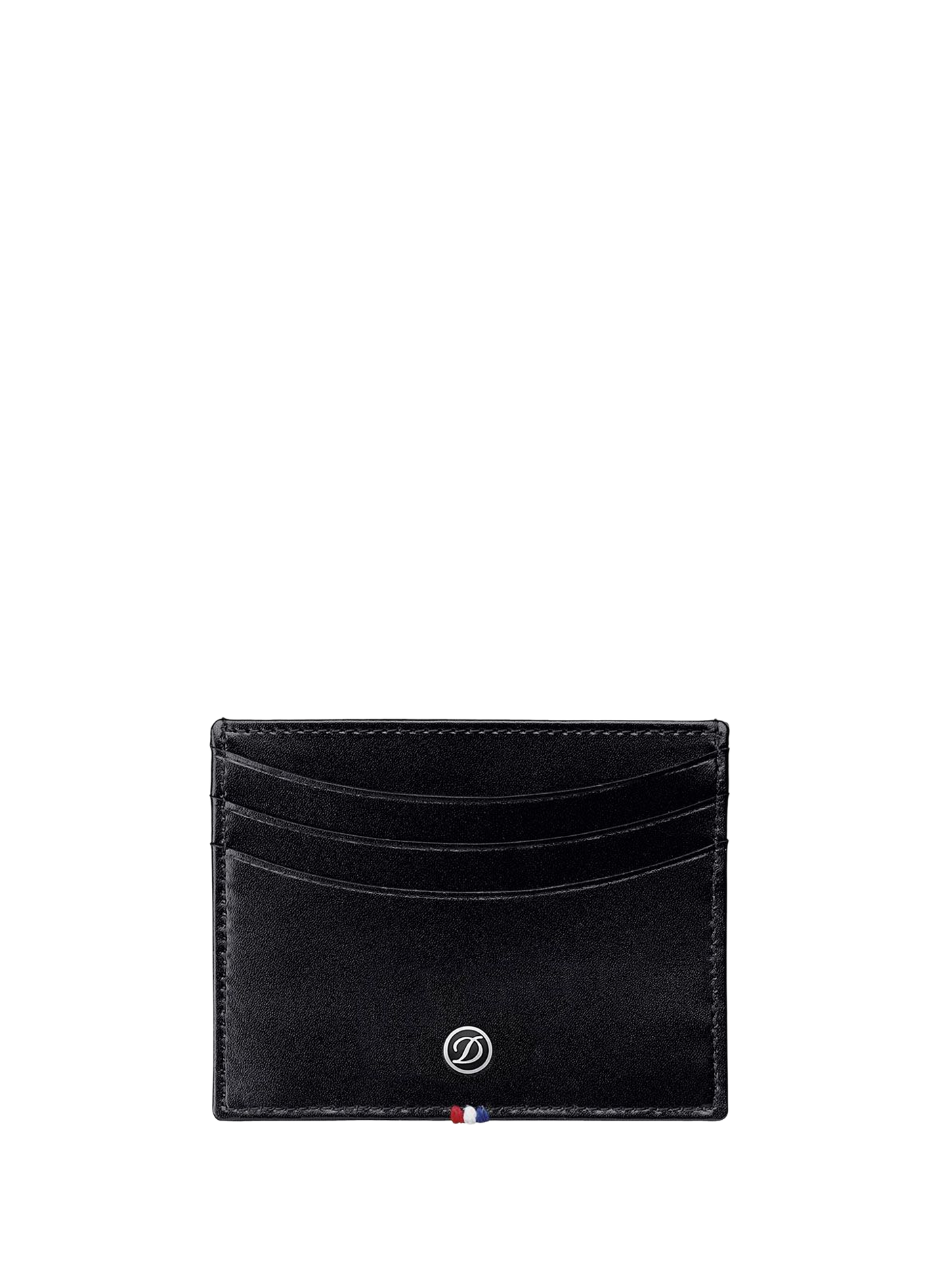 Line D leather card holder S.T. DUPONT Black