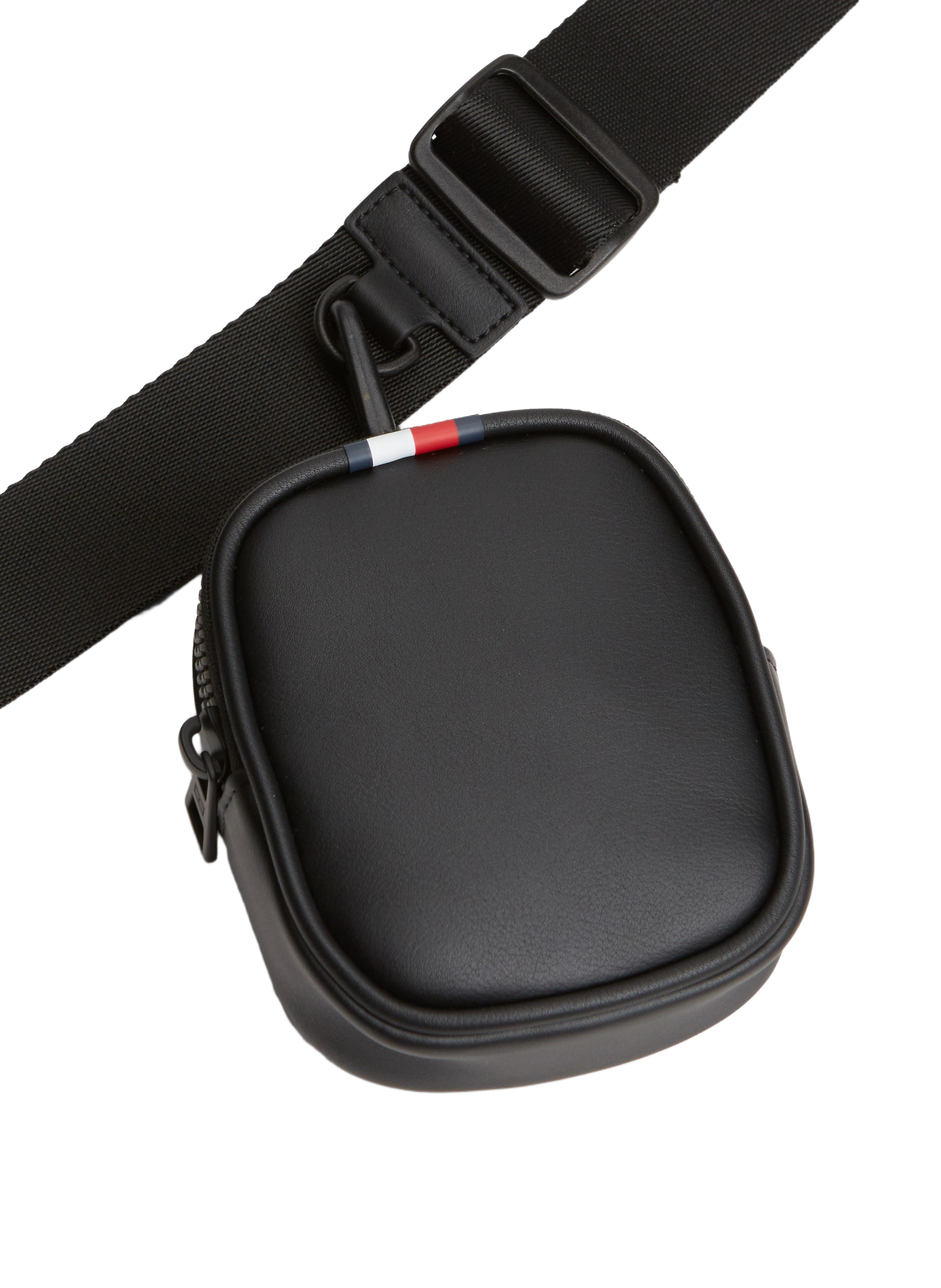 Smooth zip shoulder bag TOMMY HILFIGER Black