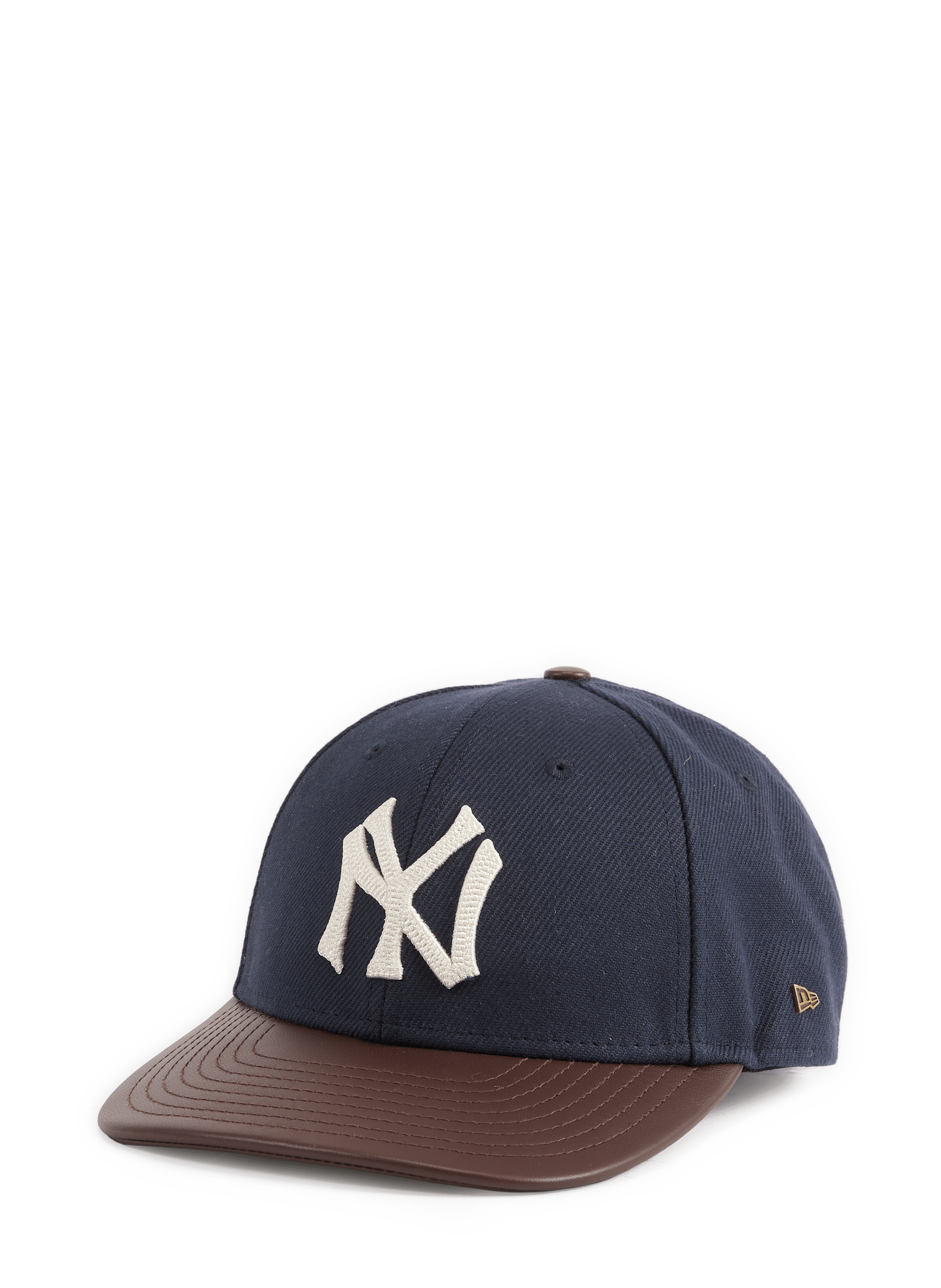 Logo-Embroidered Cotton Baseball Cap NEW ERA Brown