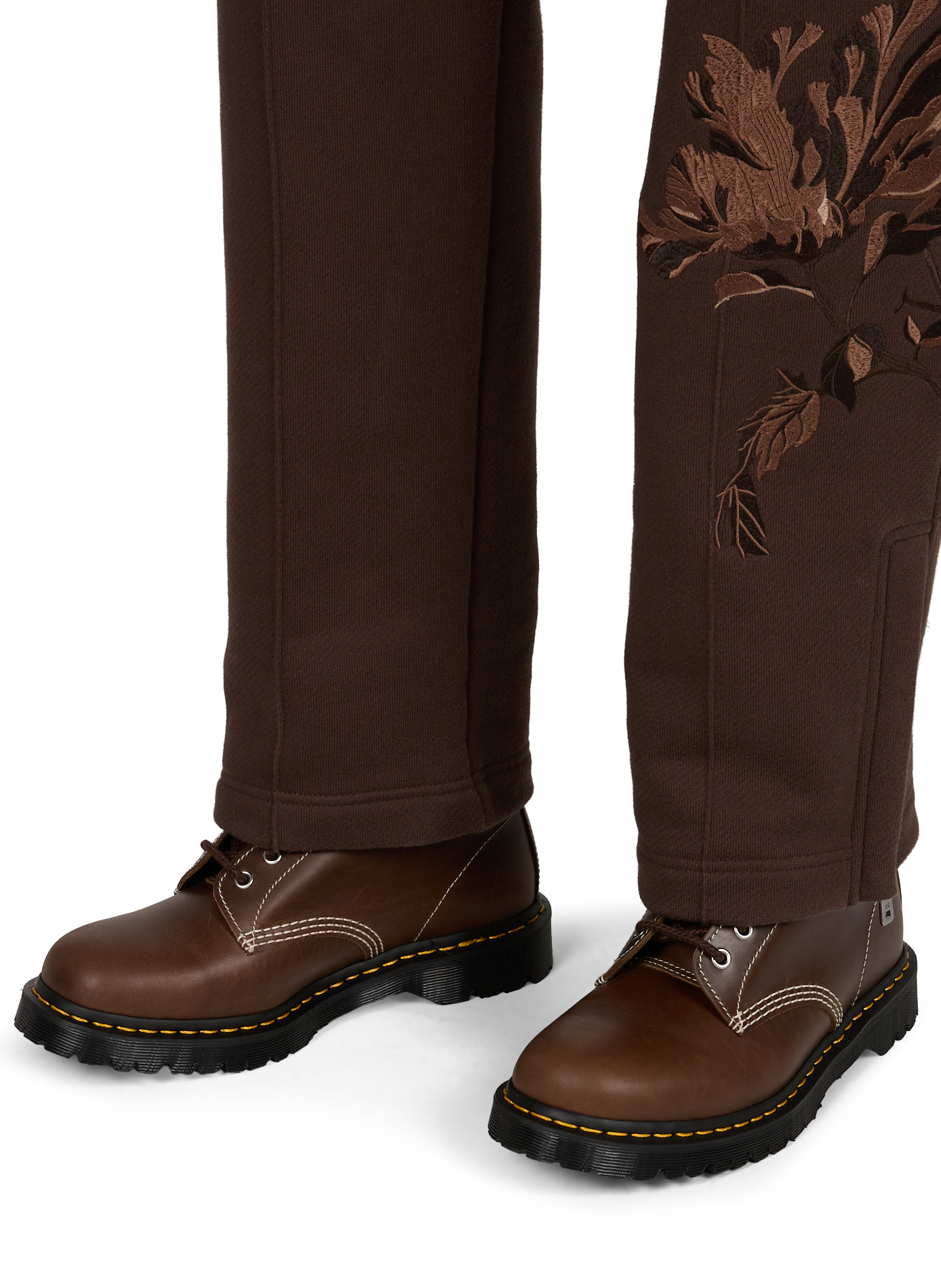 Bottines 1460 Pascal Ben en cuir DR. MARTENS Marron