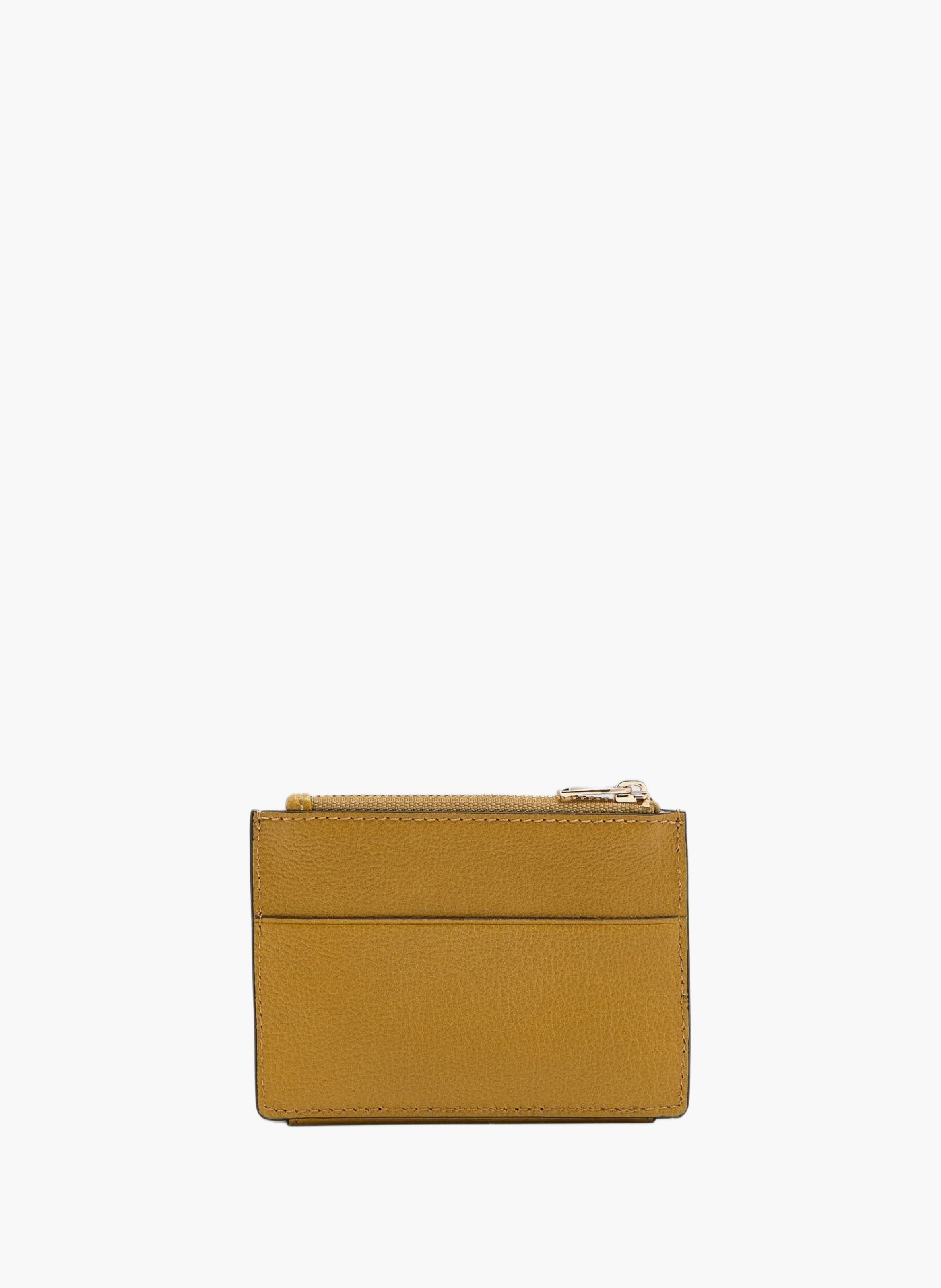 Portefeuille femme avec porte-monnaie zippé PIQUADRO Jaune