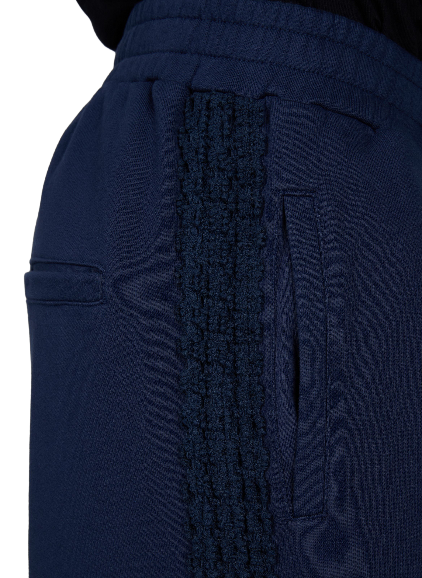 Straight-leg trousers with cotton embroidery ARTE ANTWERP Blue