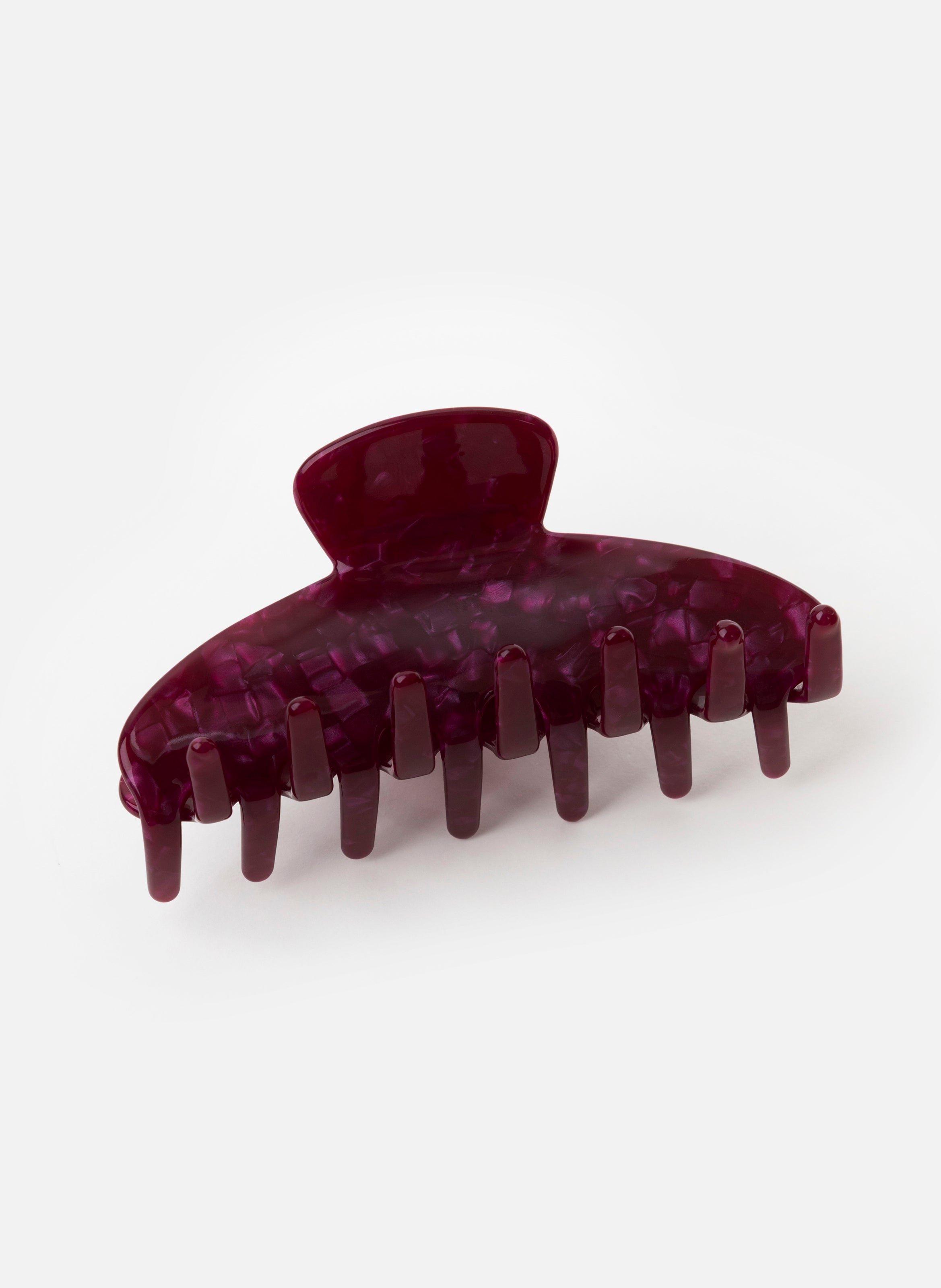 Pince à cheveux en acétate de cellulose KURAGE GINZA Rouge