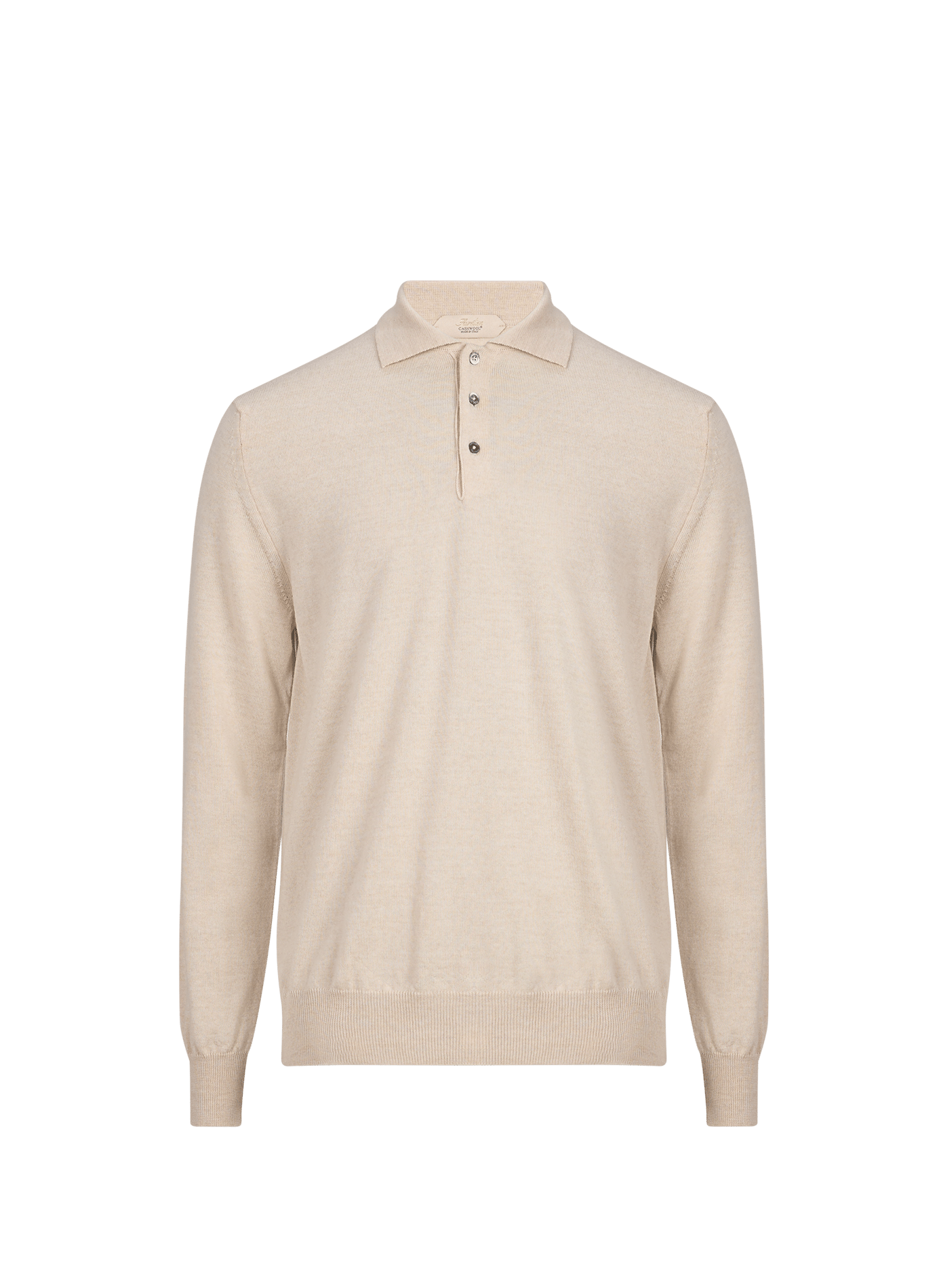Pull droit en laine AURELIEN Beige