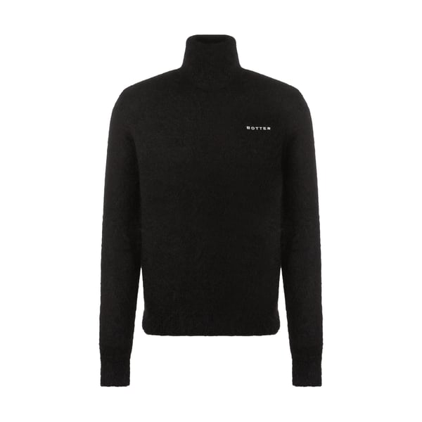 Pull à col roulé en mohair