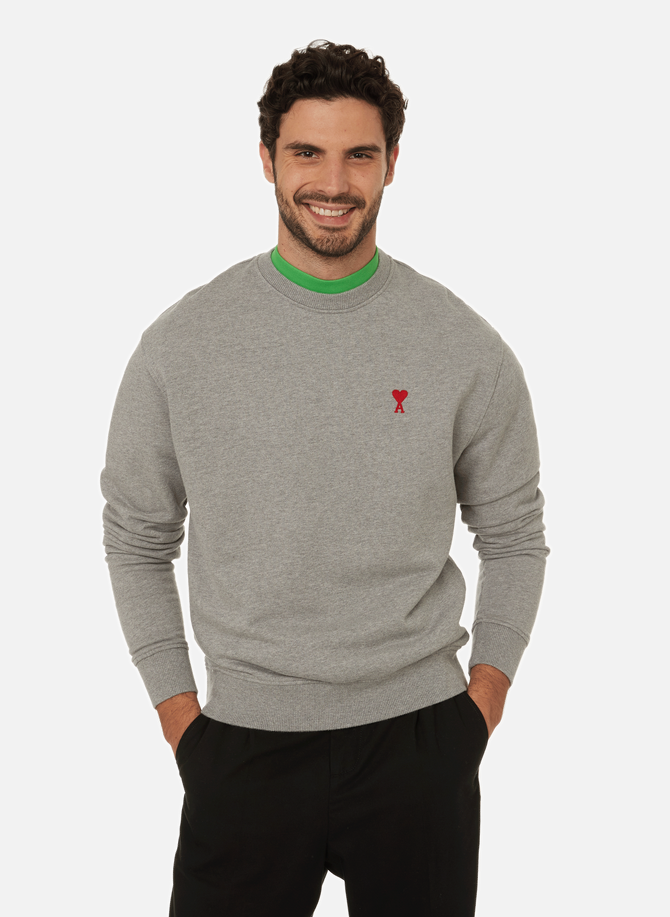 AMI PARIS Sweatshirt aus Bio-Baumwolle