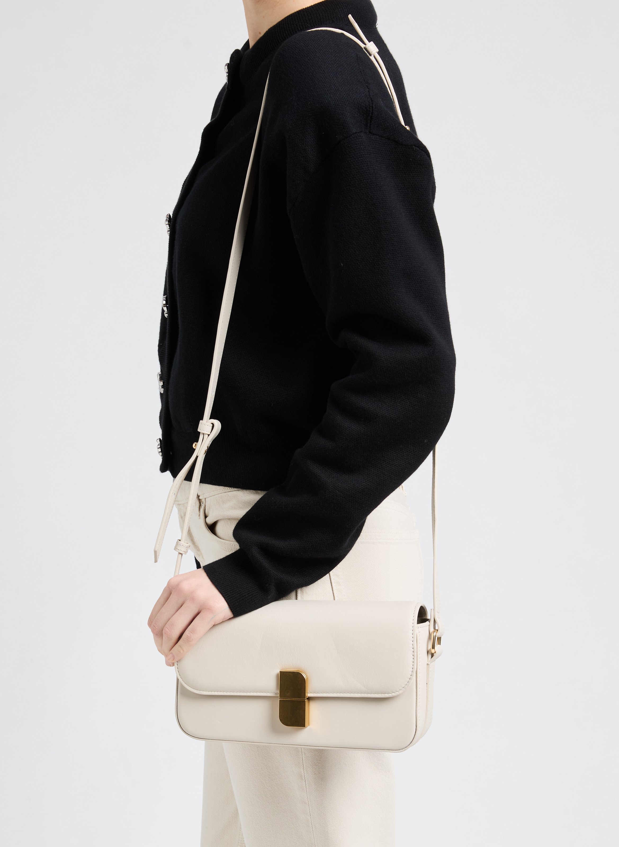 Alice S shoulder bag NAT & NIN White