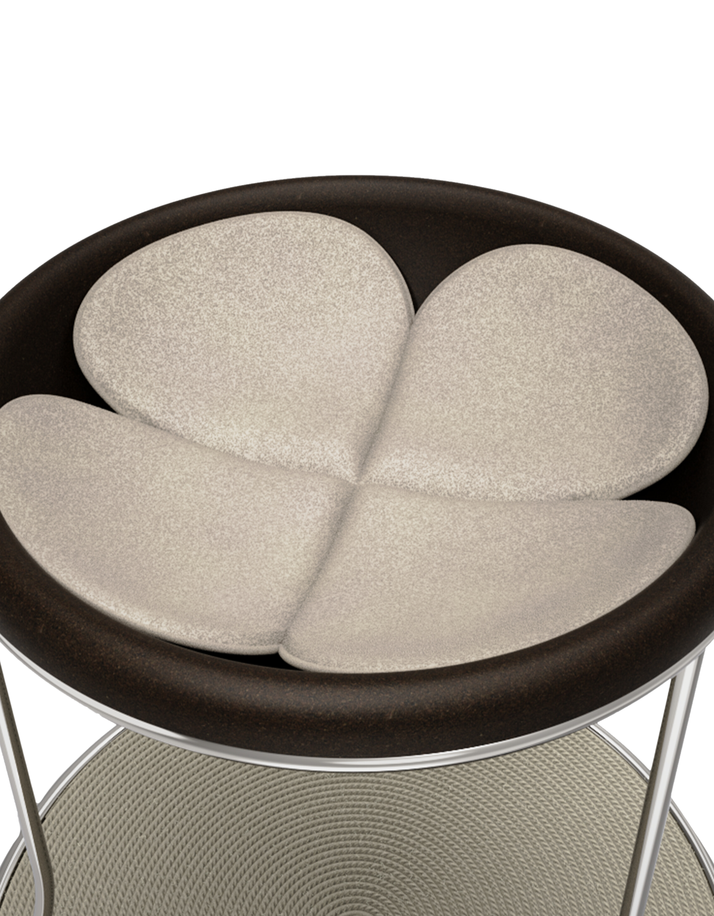 Arbre à chat artisanal en liège BOGAREL Beige