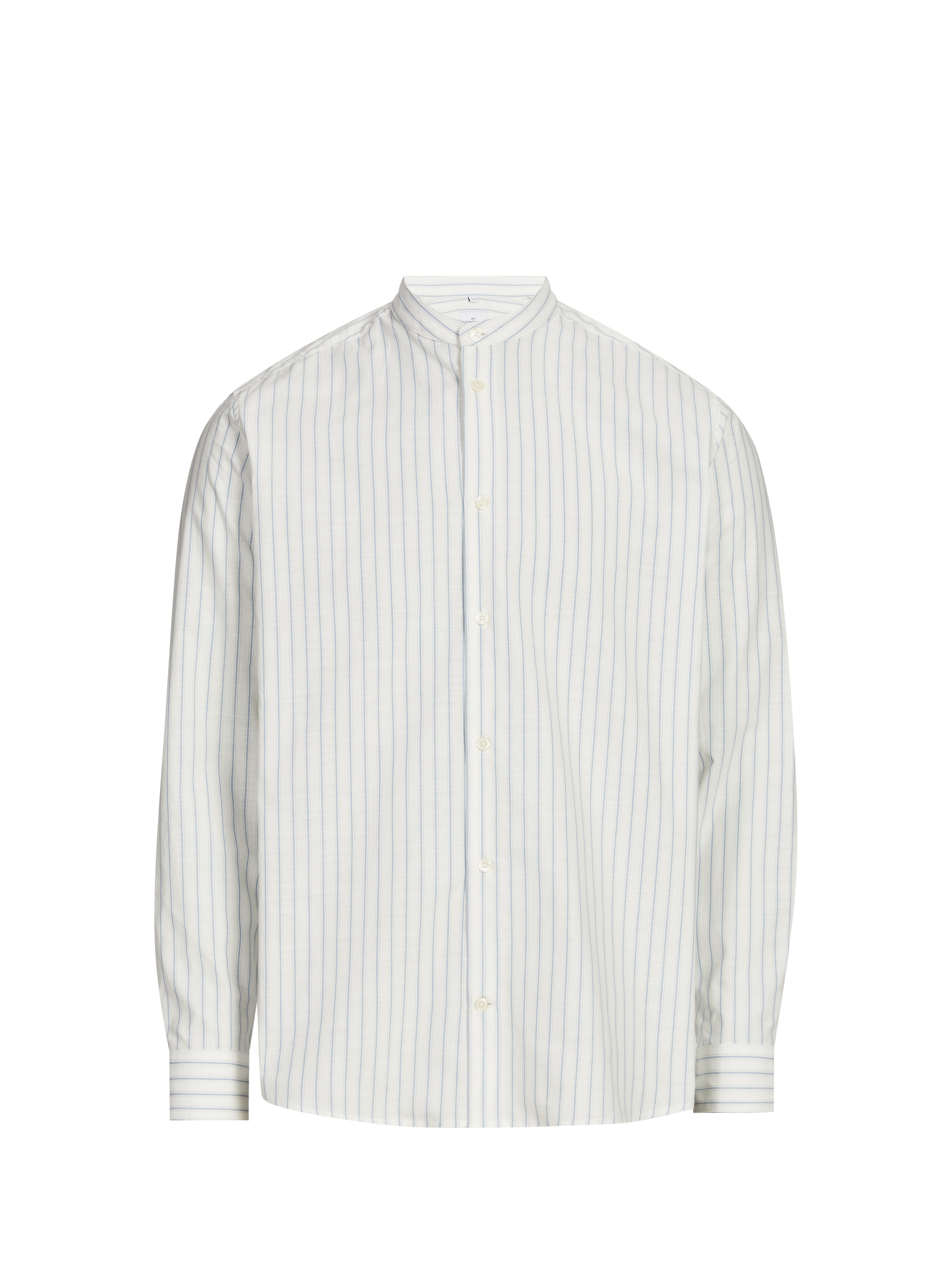 Chemise à rayures en coton AU PRINTEMPS PARIS Bleu