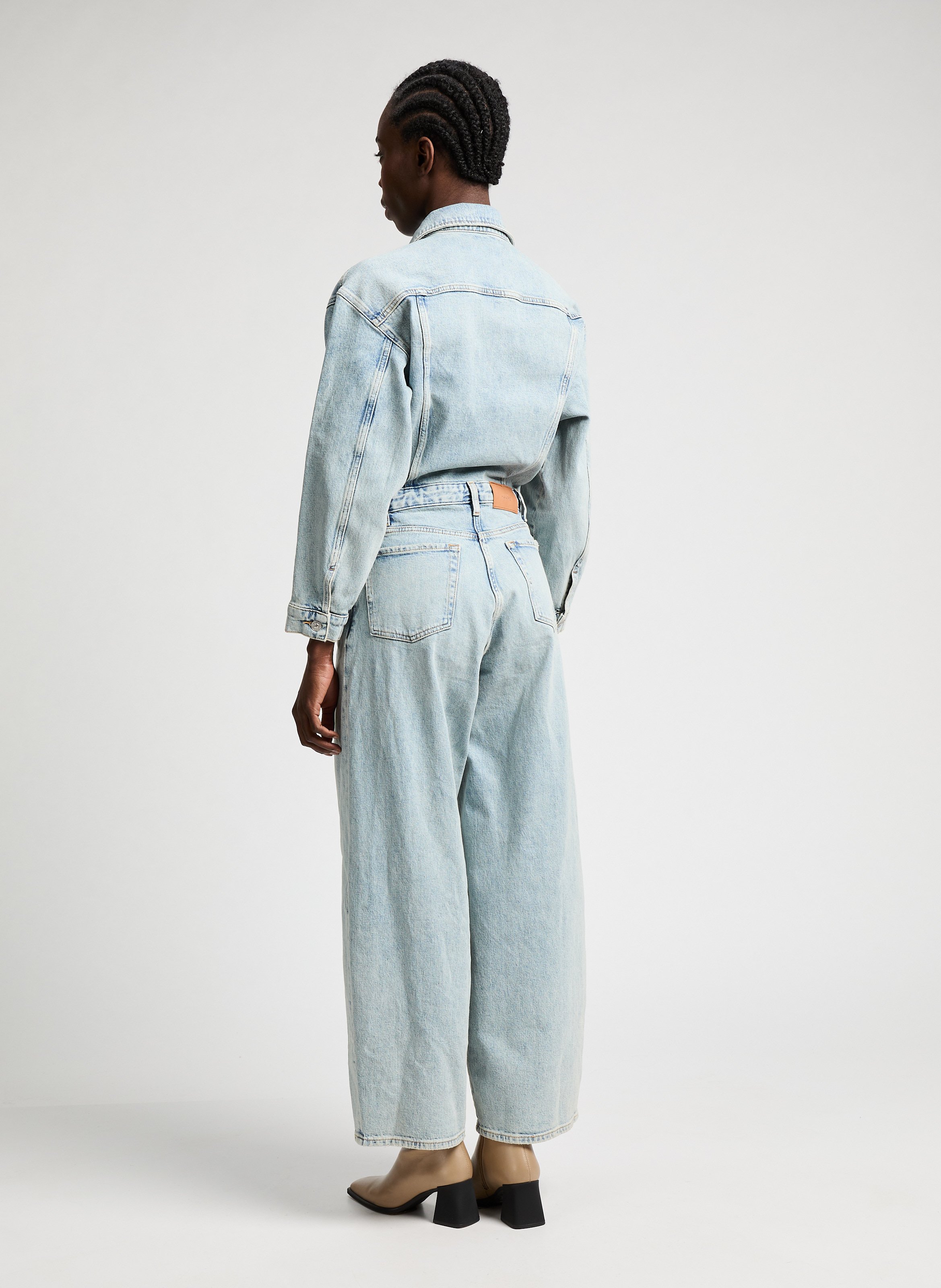 Bottines à talon en cuir  VAGABOND SHOEMAKERS Beige