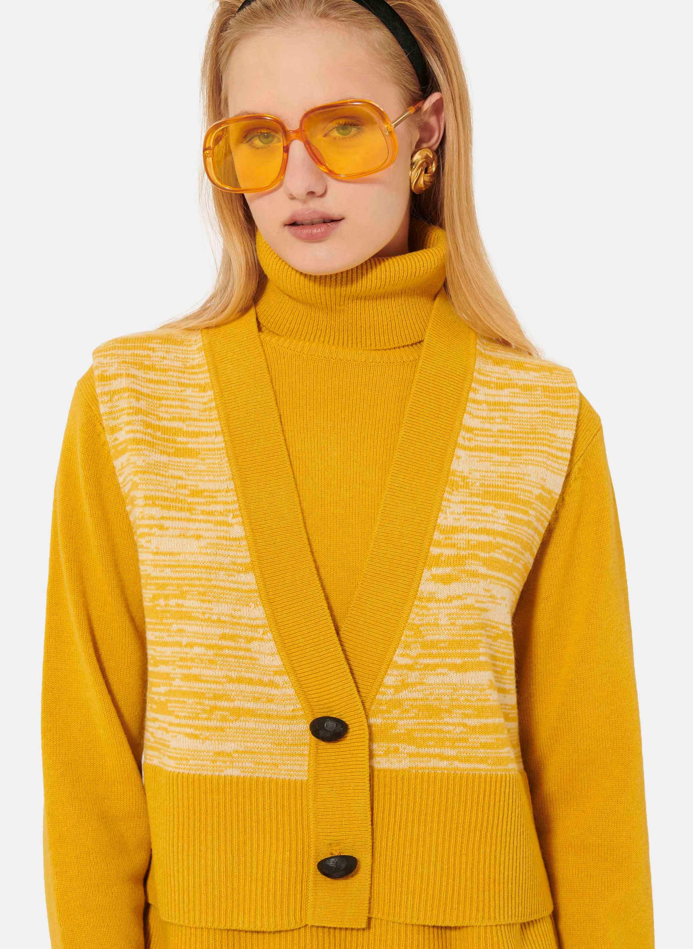 Gilet gilles TARA JARMON Jaune