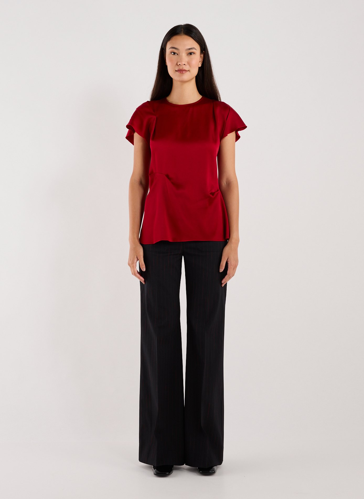 Wool blend Trousers VICTORIA BECKHAM Multicolour