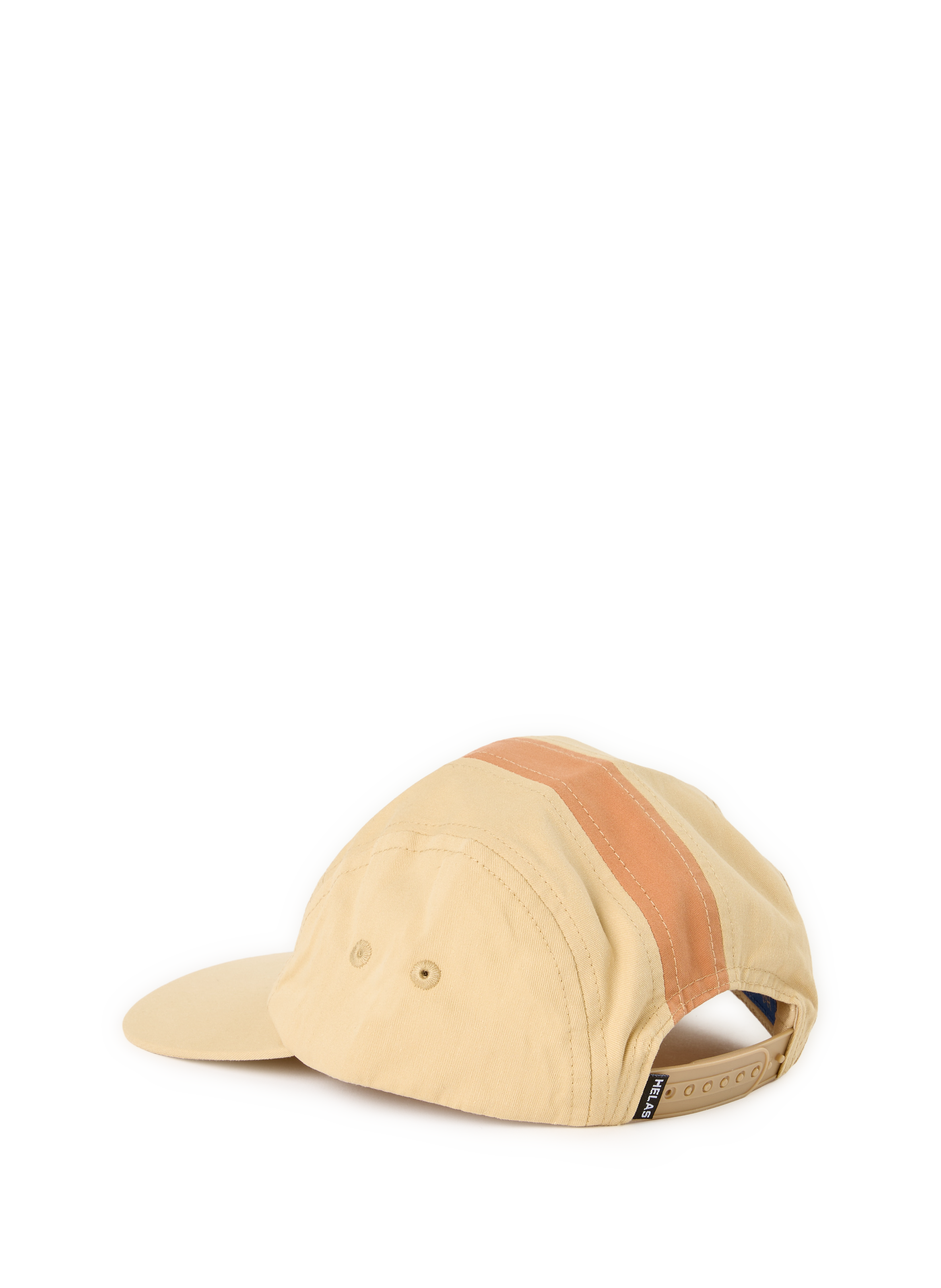 Embroidered cotton baseball cap HELAS CAPS Beige