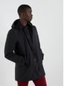 Parka unie à capuche | Gris by HERNO HERNO Parka unie à capuche | Gris